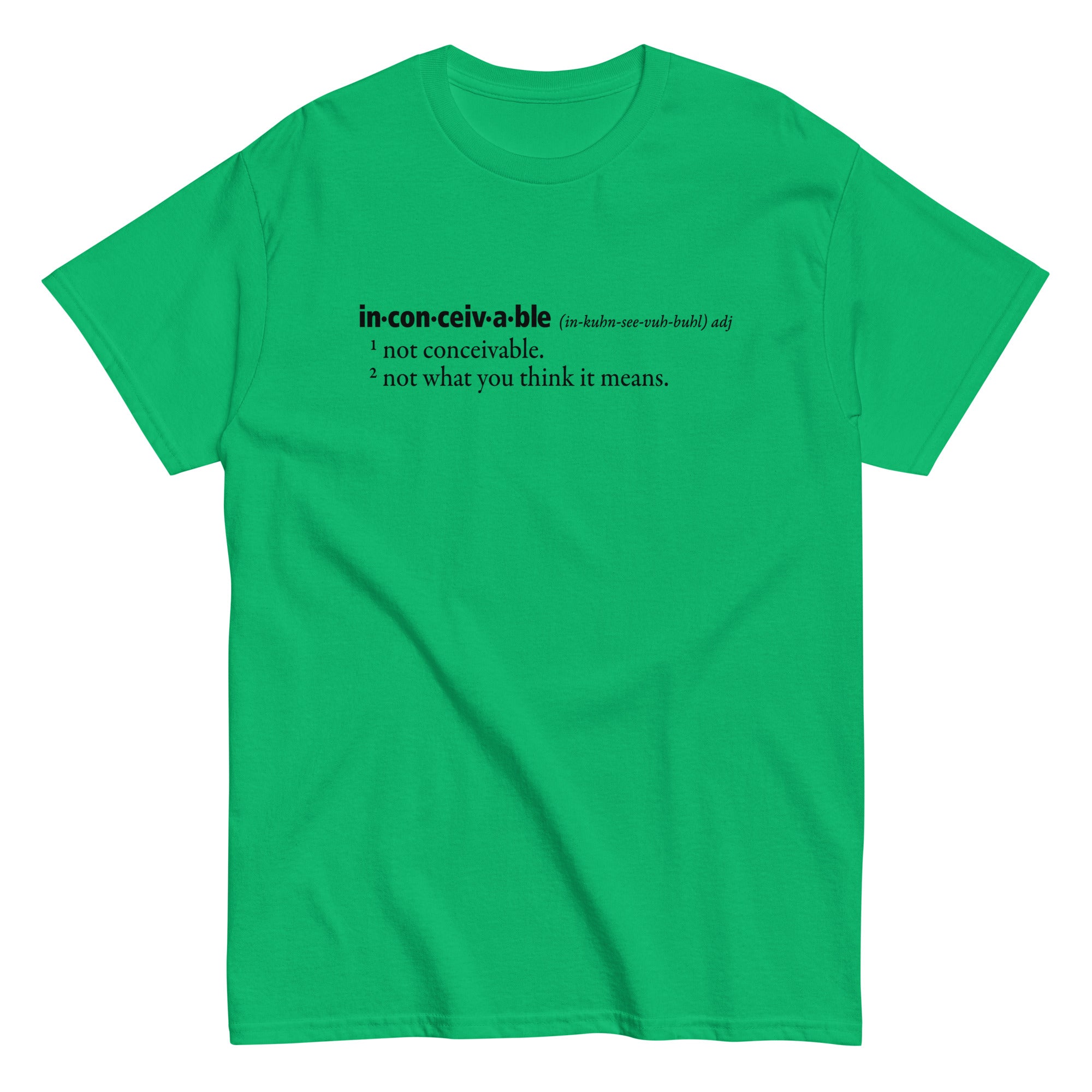 Inconceivable Definition Men's Classic Tee