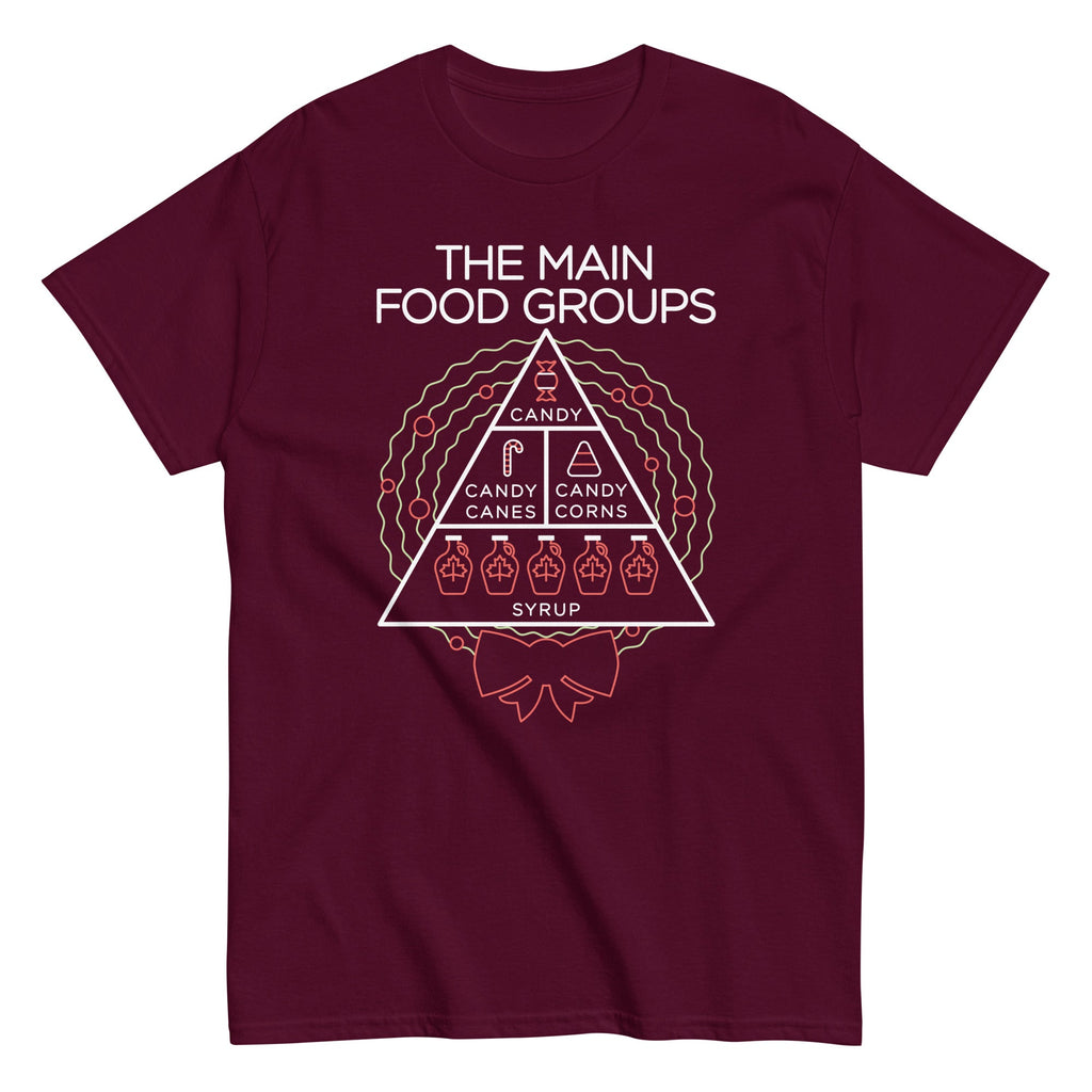 The Main Food Groups Men's Classic Tee