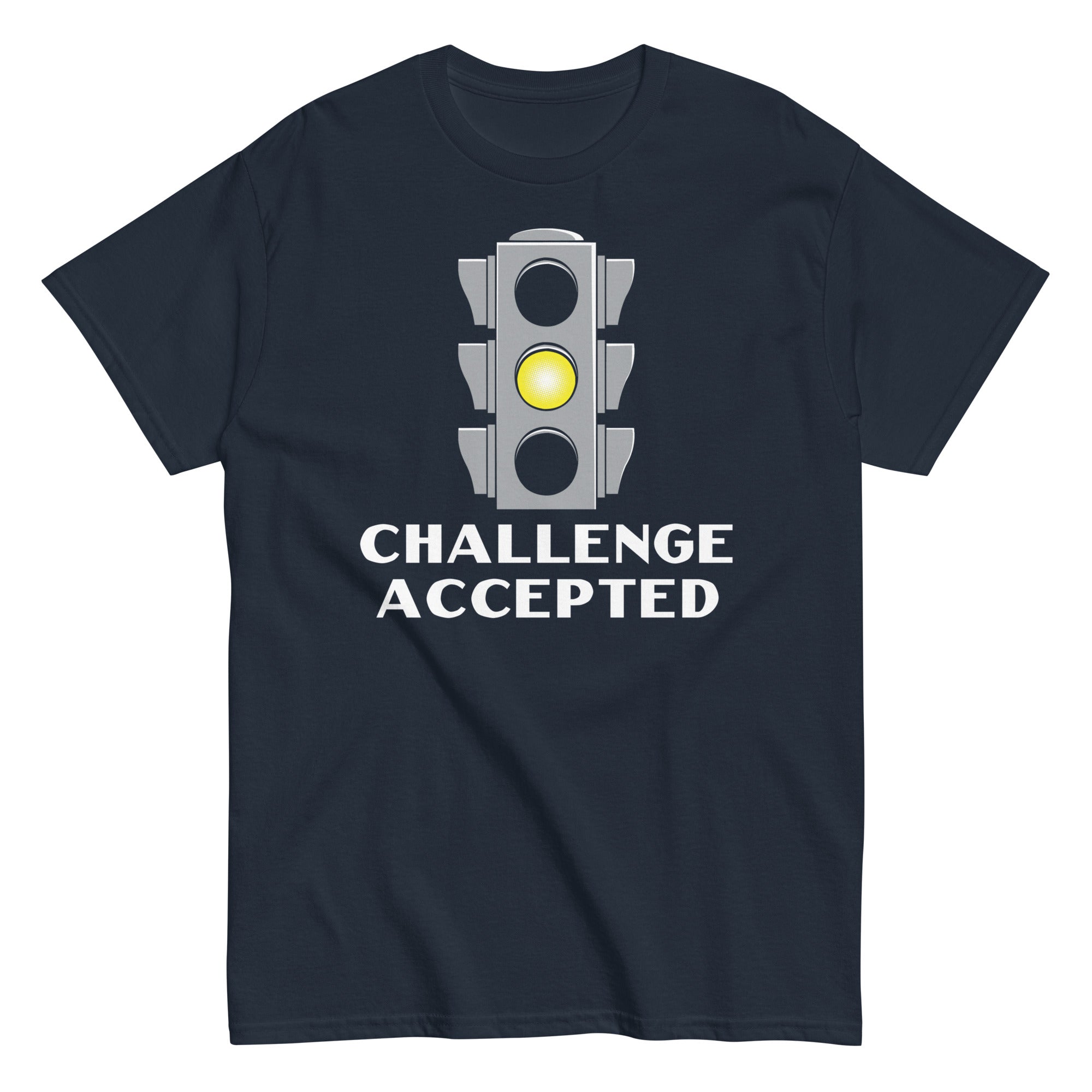 Challenge Accepted Stoplight Men's Classic Tee