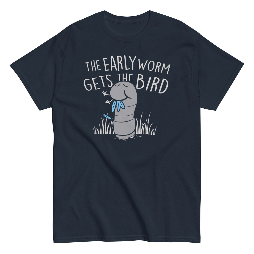 The Early Worm Gets The Bird Men's Classic Tee