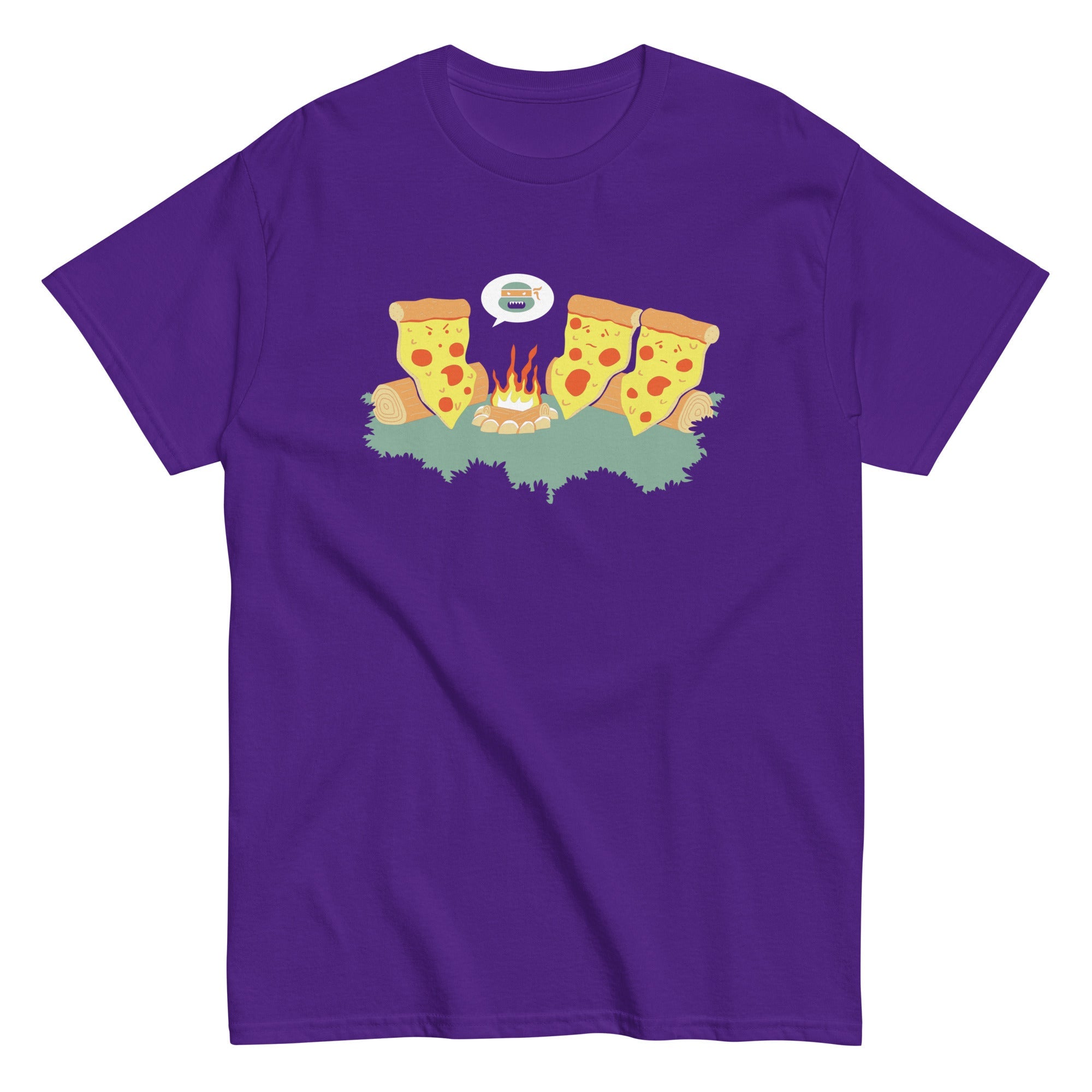 Pizza Campfire Story Men's Classic Tee