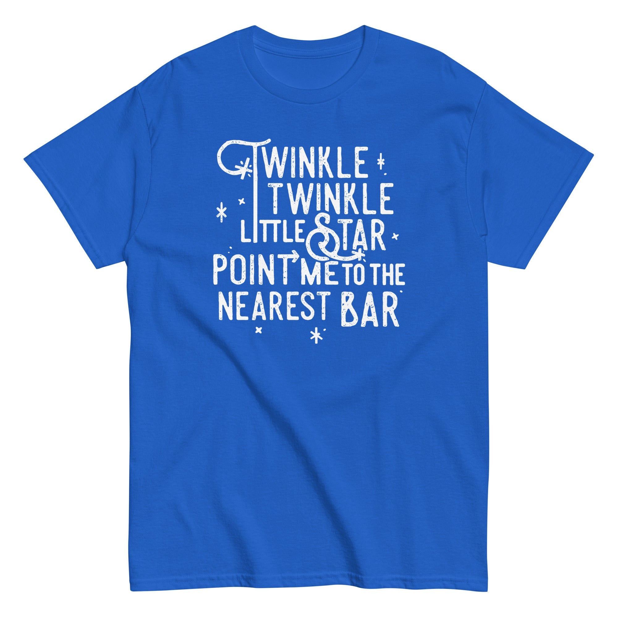 Point Me To The Nearest Bar Men's Classic Tee