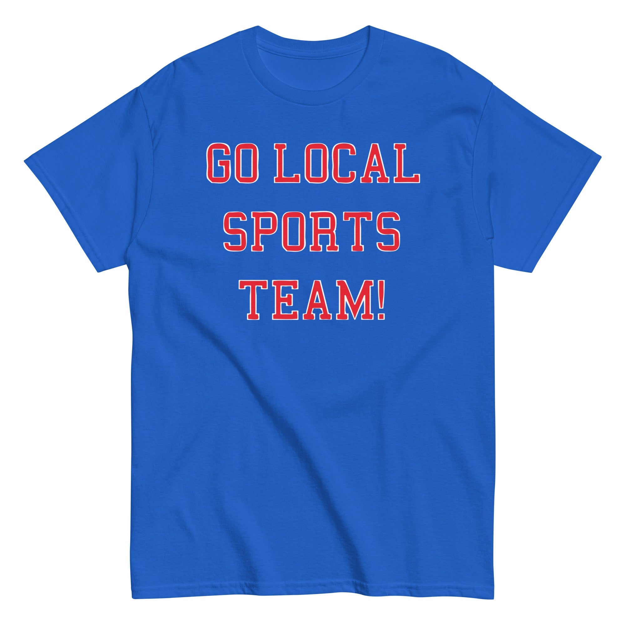 Go Local Sports Team! Men's Classic Tee