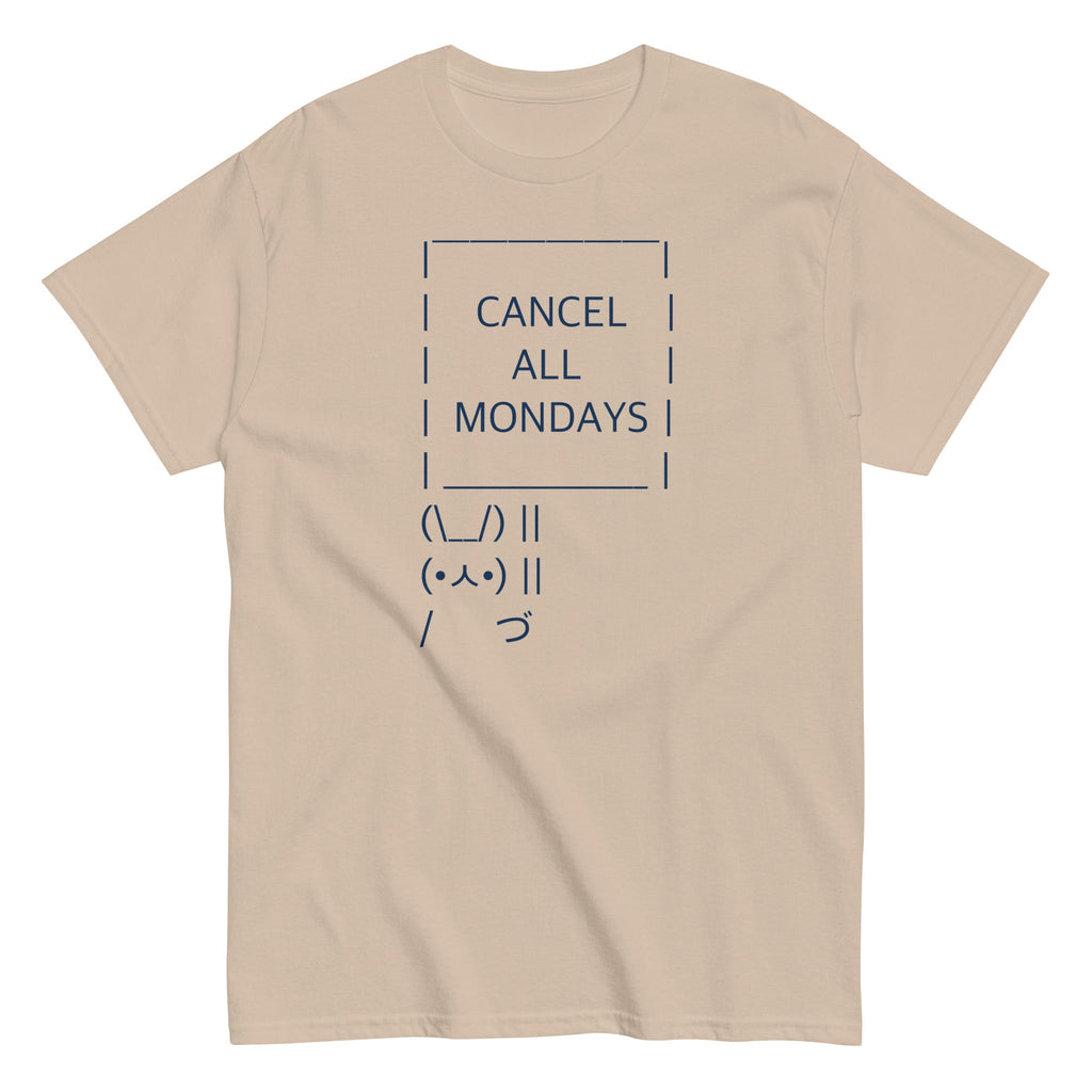Cancel All Mondays Bunny Men's Classic Tee