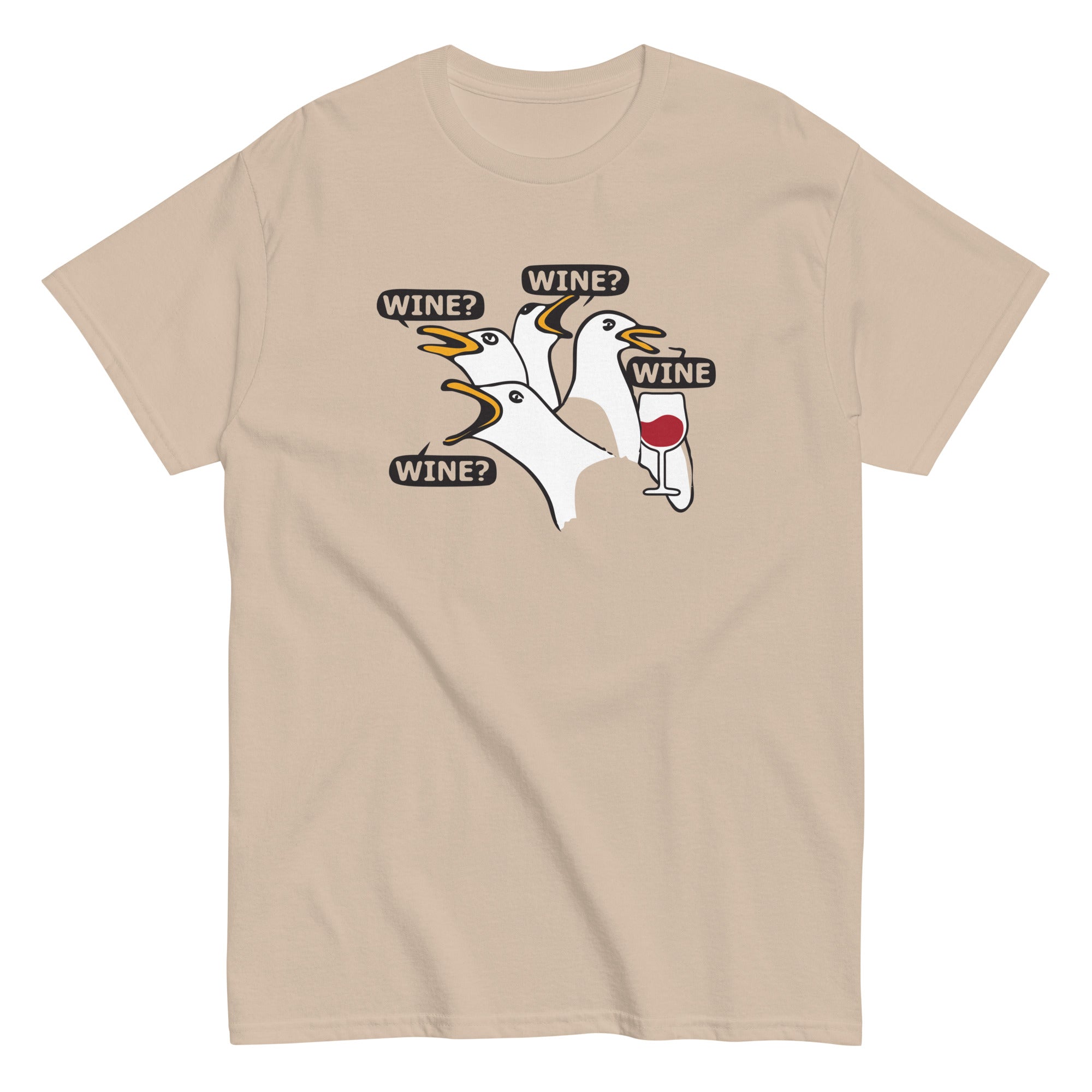 Wine Wine Wine Wine Men's Classic Tee