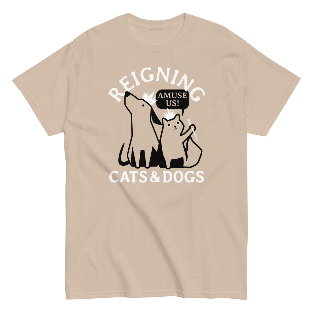 Reigning Cats And Dogs Men's Classic Tee