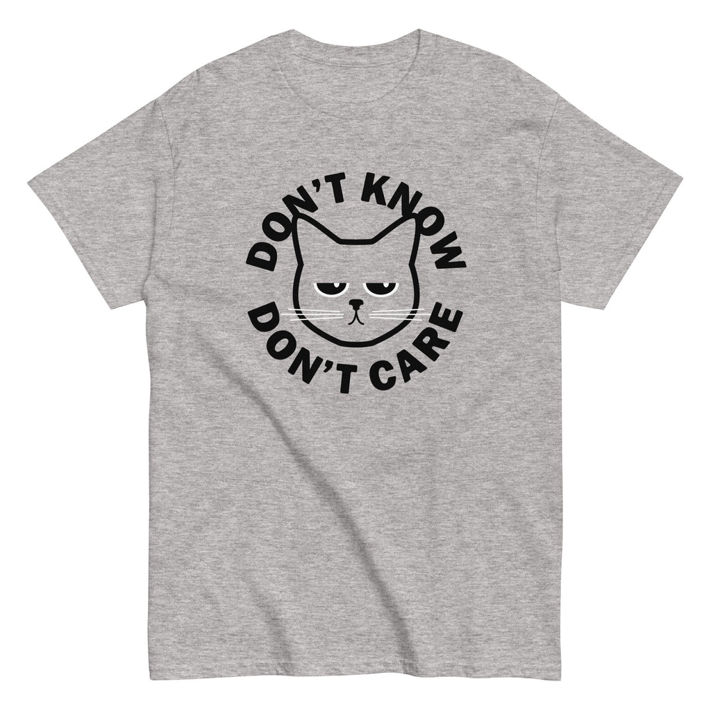 Don't Know Don't Care Men's Classic Tee