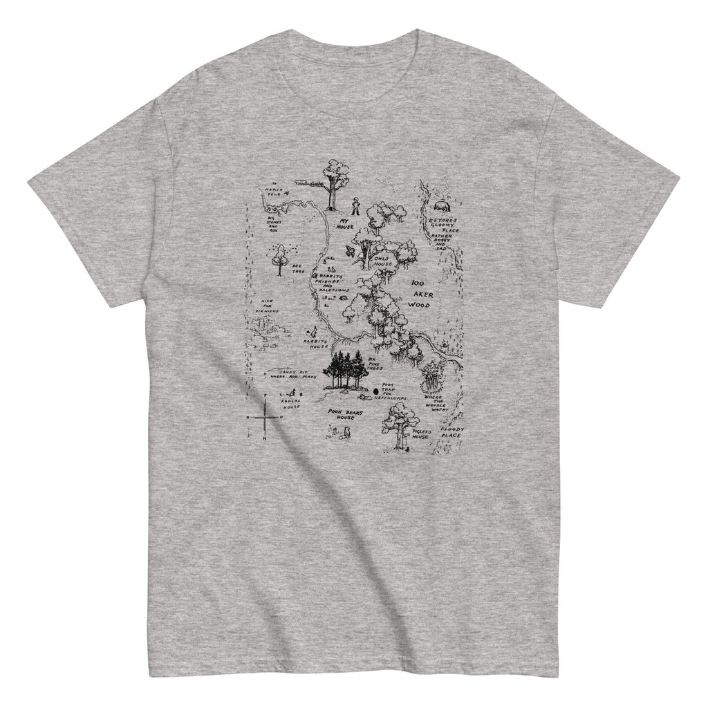100 Acre Map Men's Classic Tee