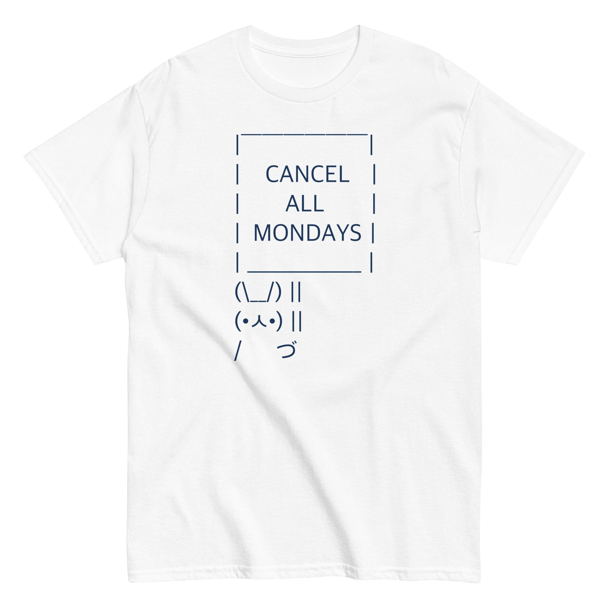 Cancel All Mondays Bunny Men's Classic Tee