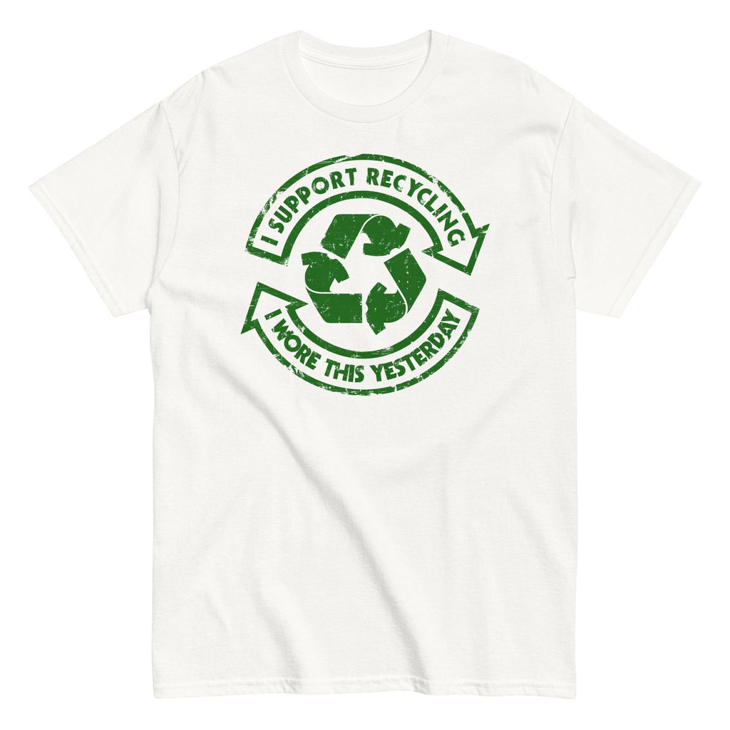 I Support Recycling Men's Classic Tee