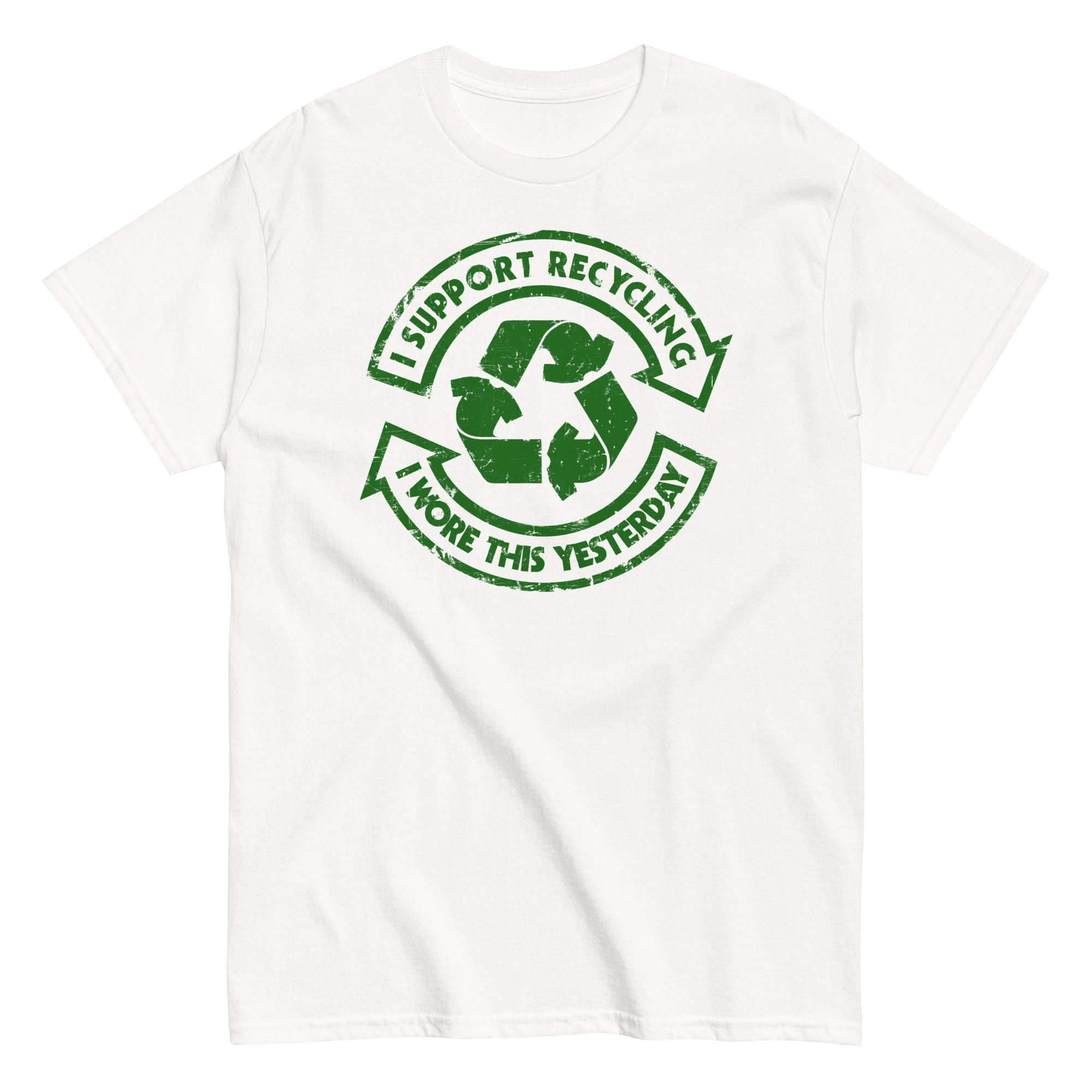 I Support Recycling Men's Classic Tee