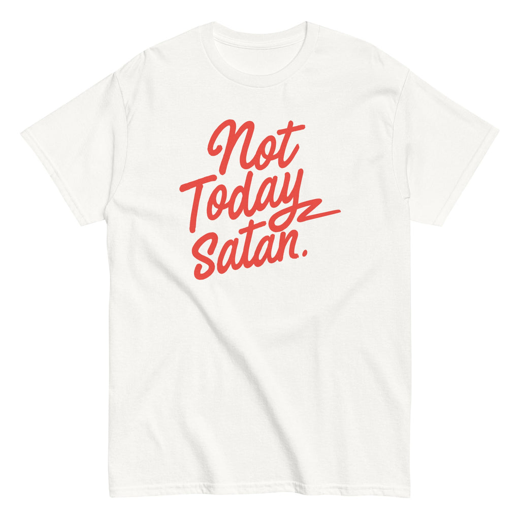 Not Today Satan Men's Classic Tee