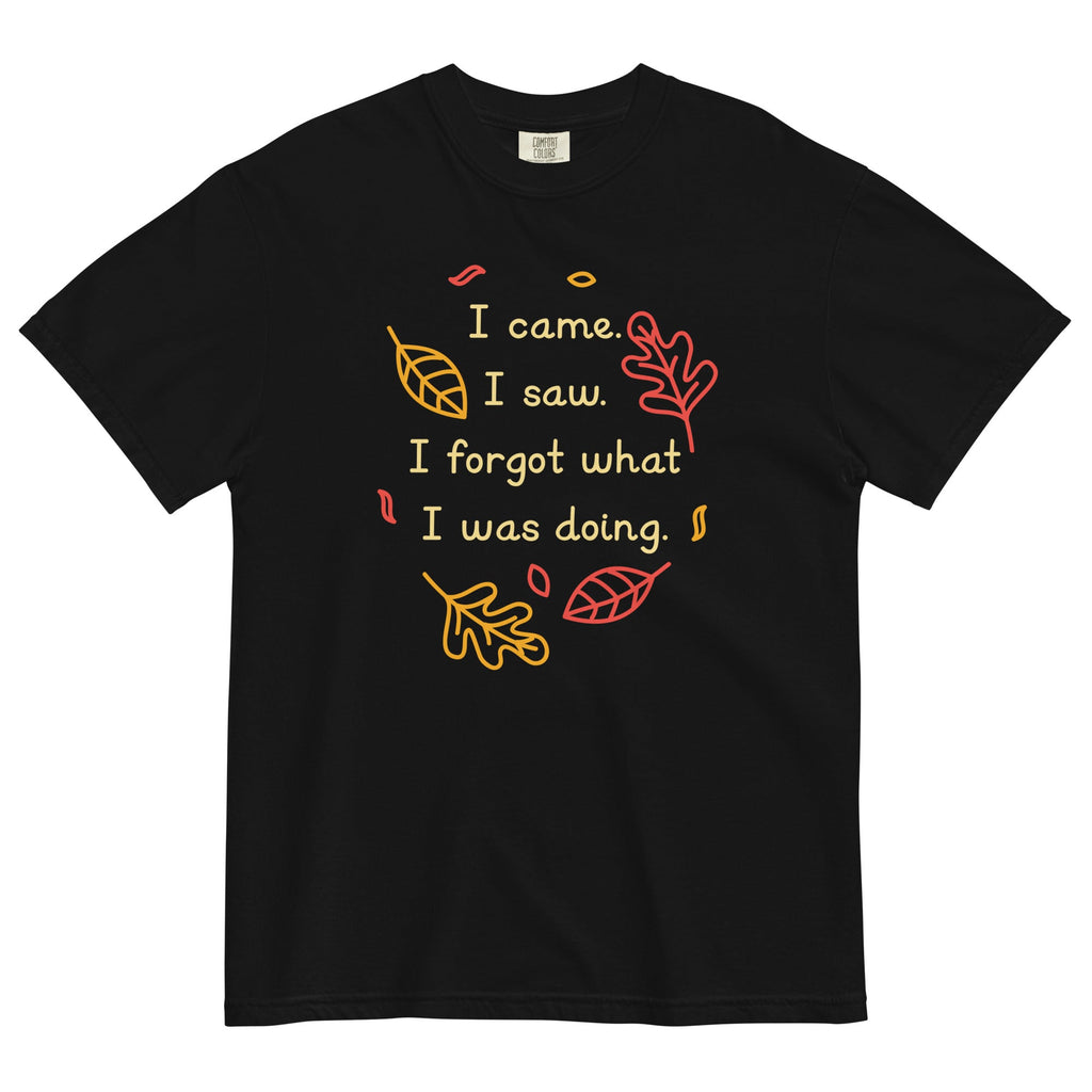 I Came. I Saw. I Forgot What I Was Doing. Men's Relaxed Fit Tee