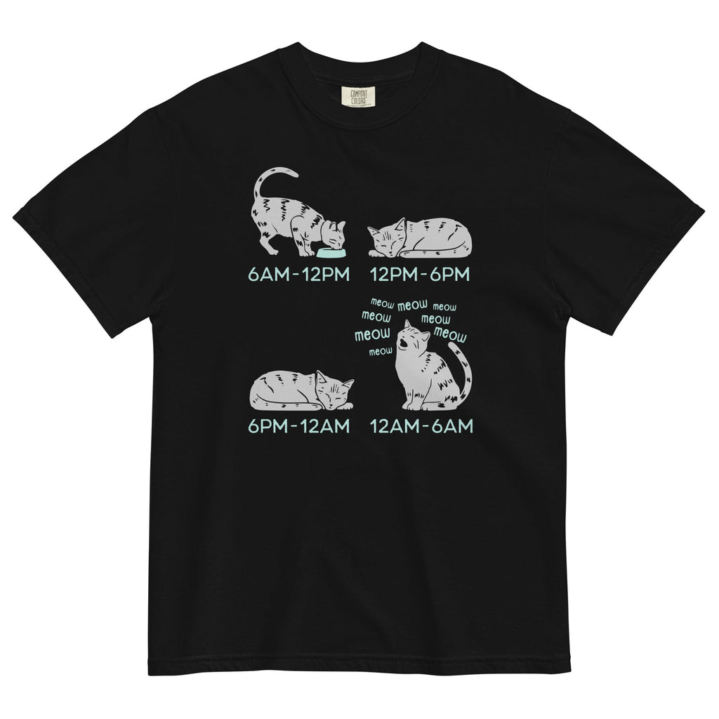 Cat Day Schedule Men's Relaxed Fit Tee