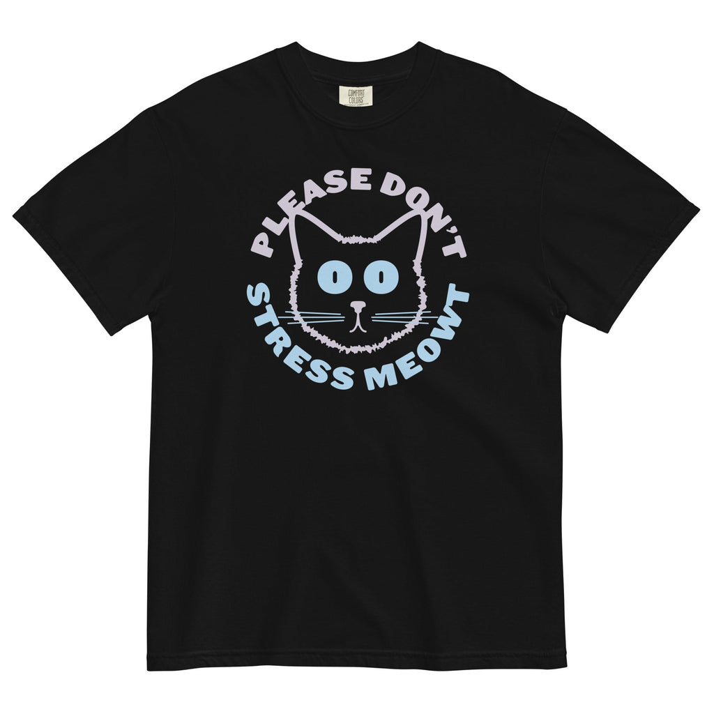 Please Don't Stress Meowt Men's Relaxed Fit Tee