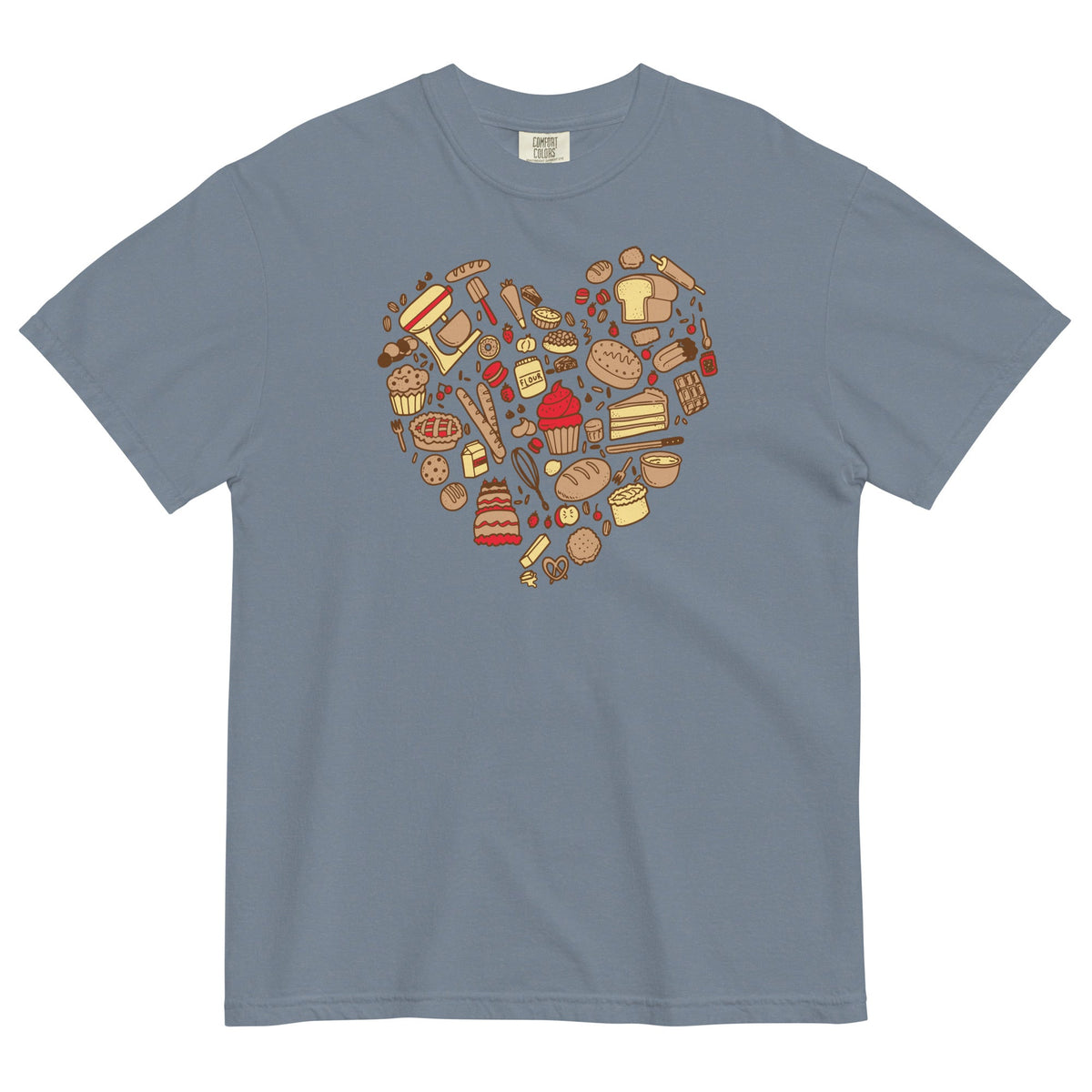 Baking Heart Men's Relaxed Fit Tee