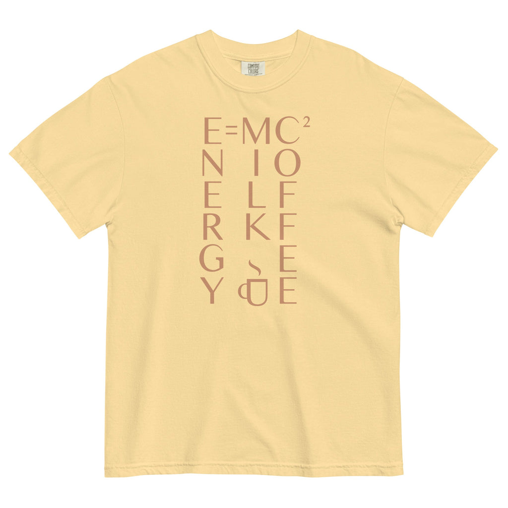 Energy Equals Milk Times Coffee Squared Men's Relaxed Fit Tee