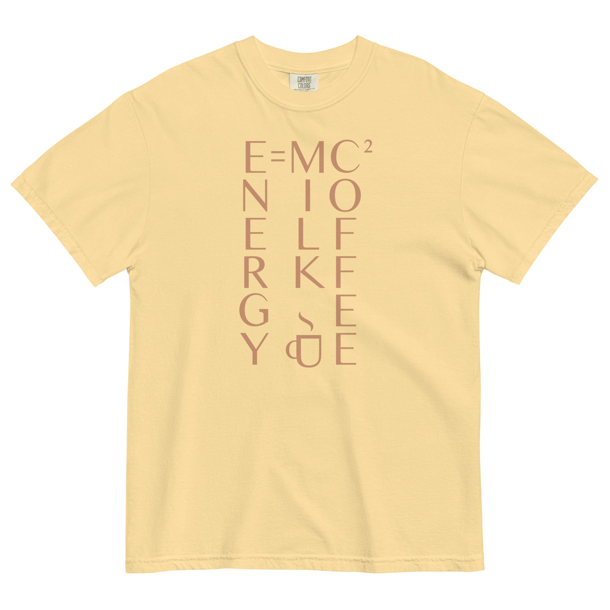 Energy Equals Milk Times Coffee Squared Men's Relaxed Fit Tee