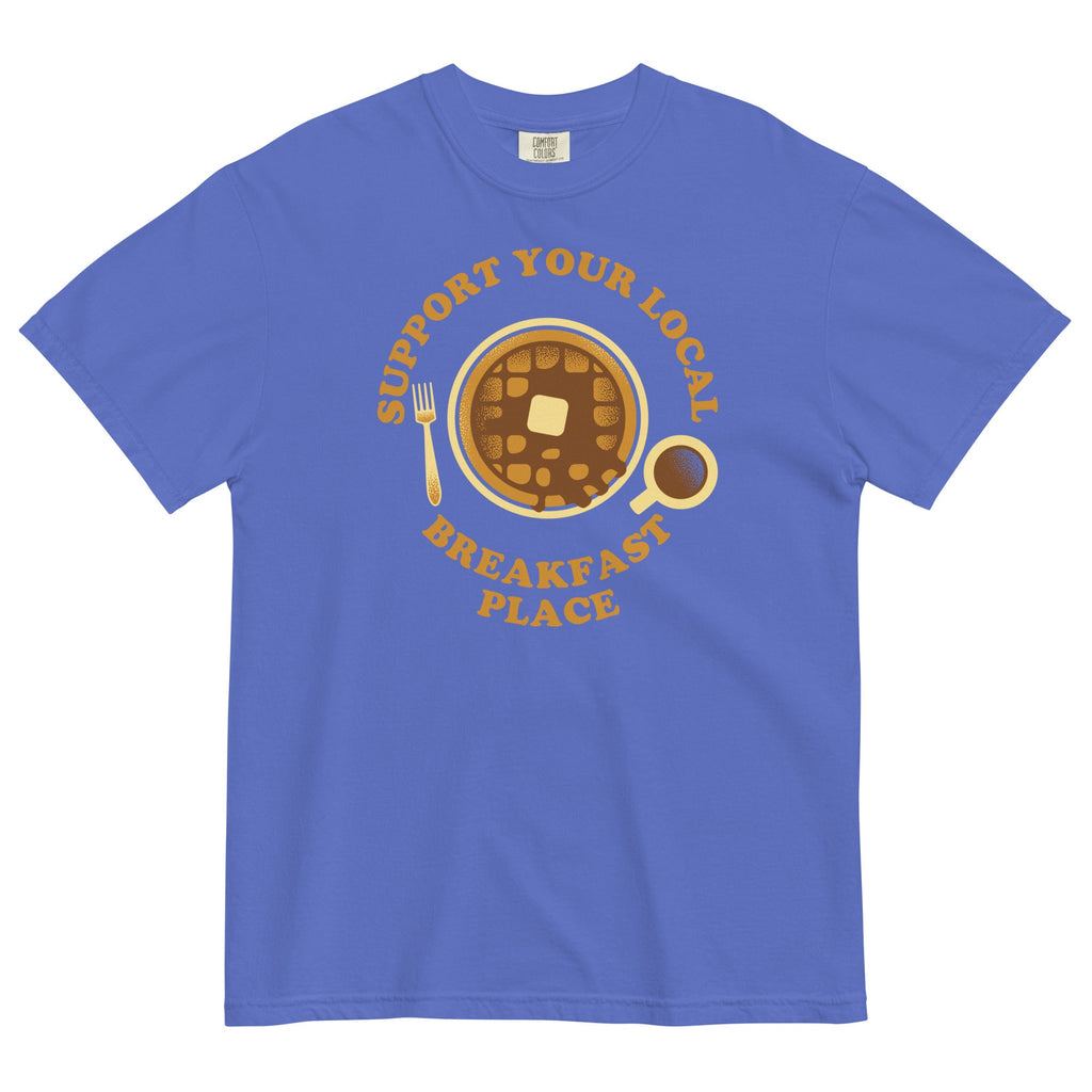 Support Your Local Breakfast Place Men's Relaxed Fit Tee
