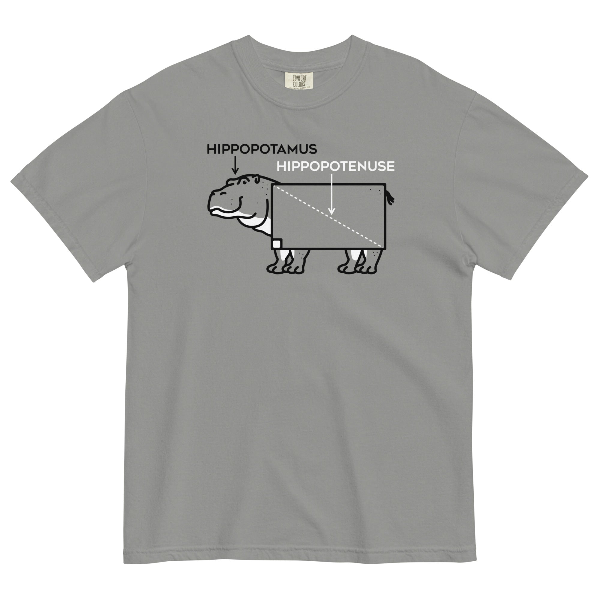 Hippopotenuse Men's Relaxed Fit Tee