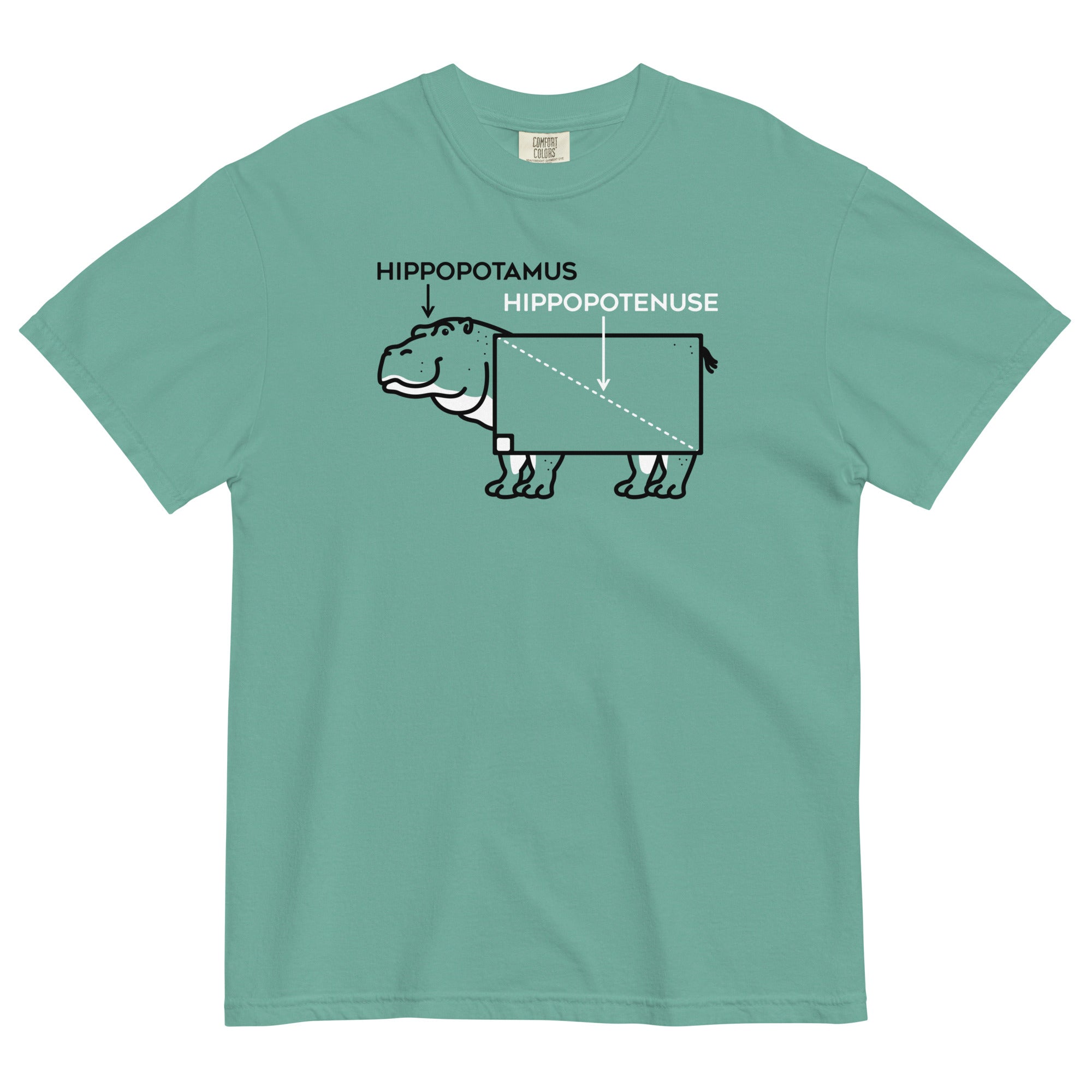 Hippopotenuse Men's Relaxed Fit Tee