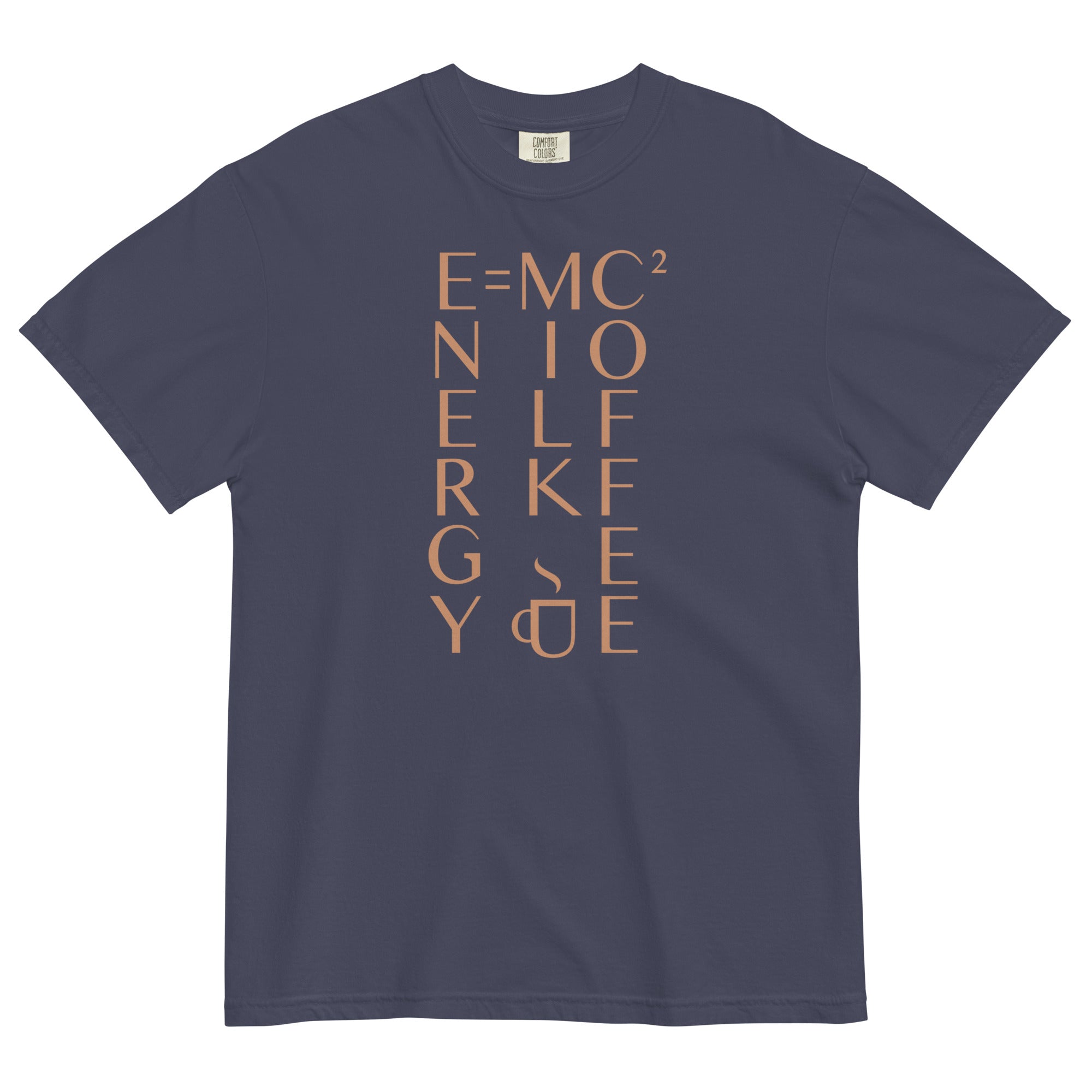 Energy Equals Milk Times Coffee Squared Men's Relaxed Fit Tee