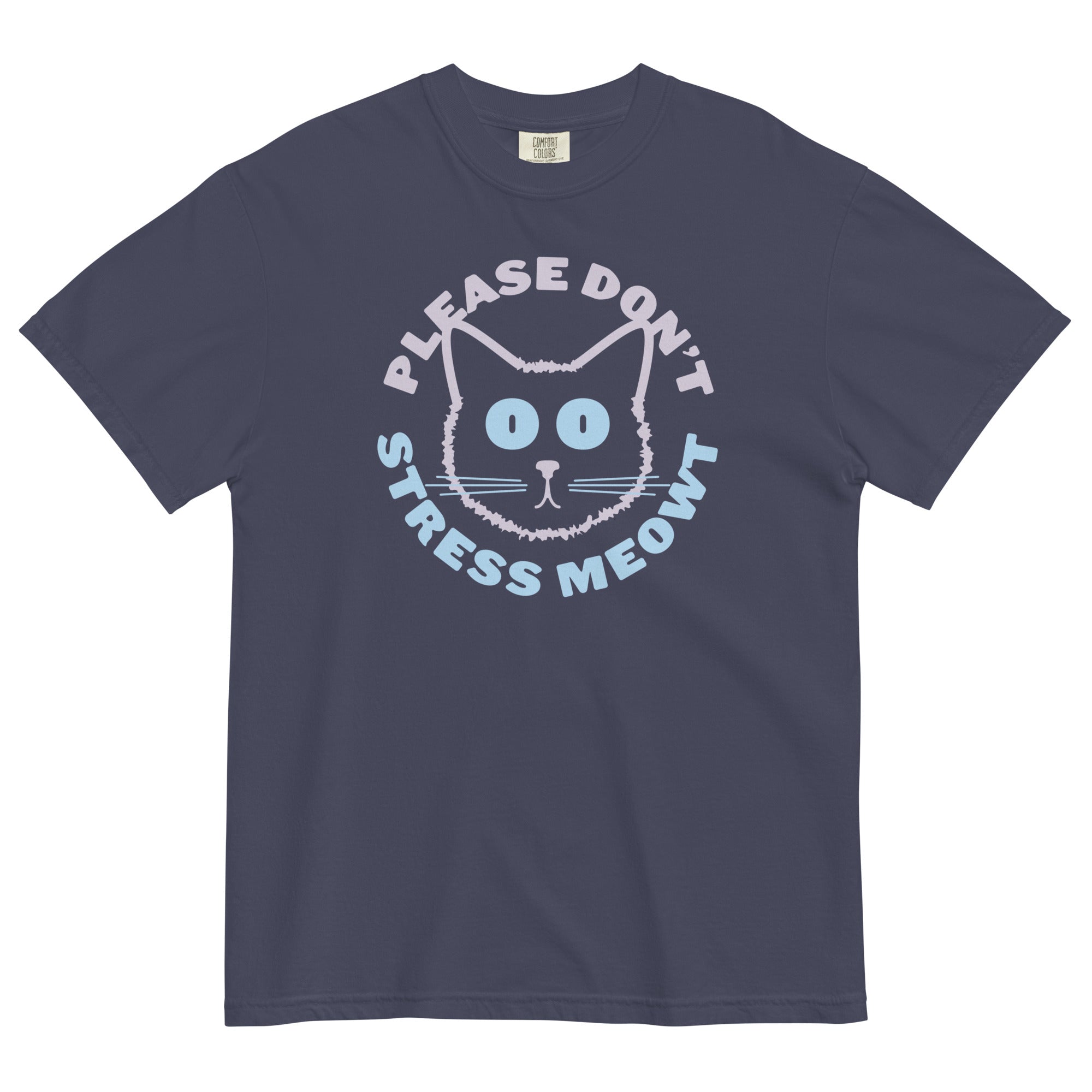 Please Don't Stress Meowt Men's Relaxed Fit Tee