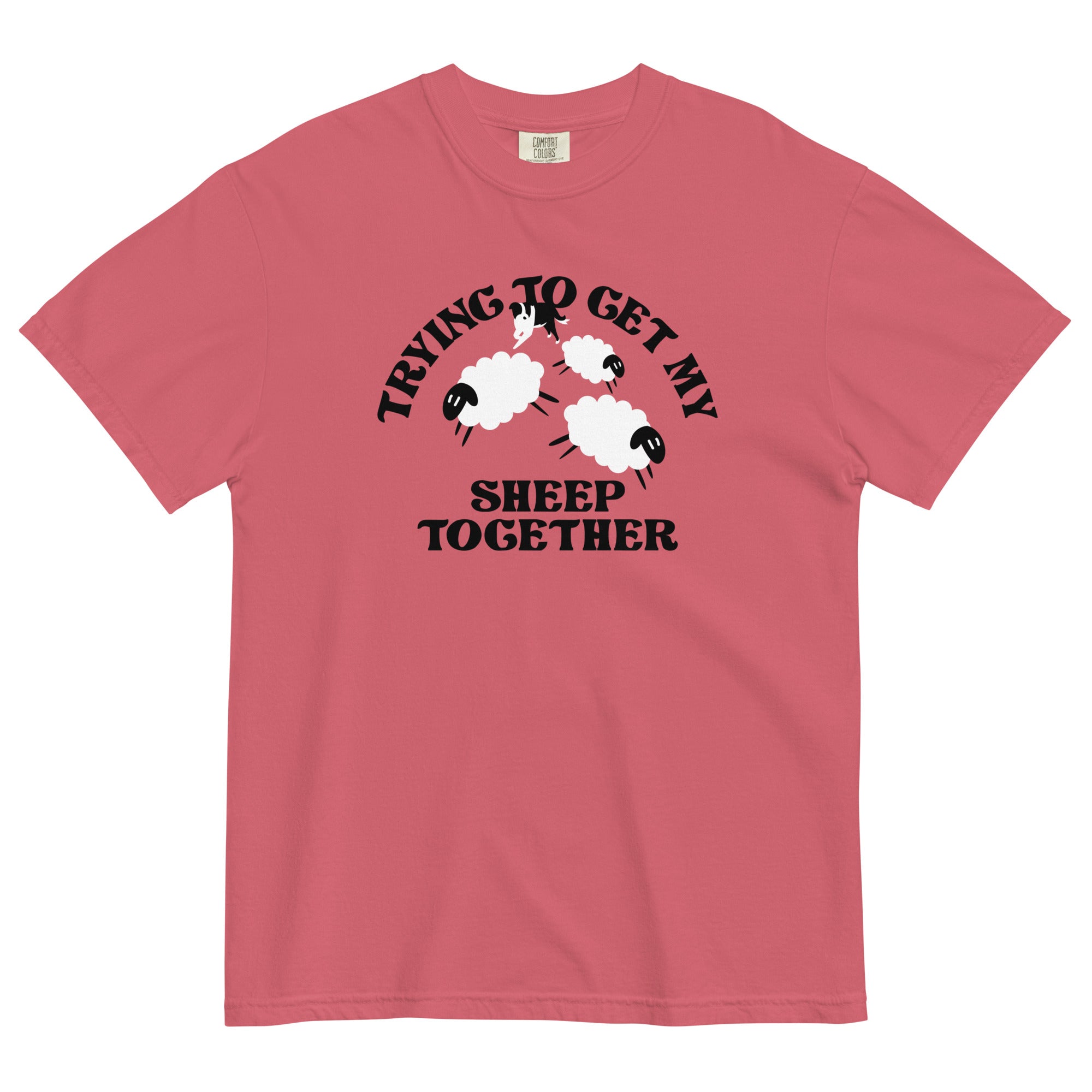 Trying To Get My Sheep Together Men's Relaxed Fit Tee