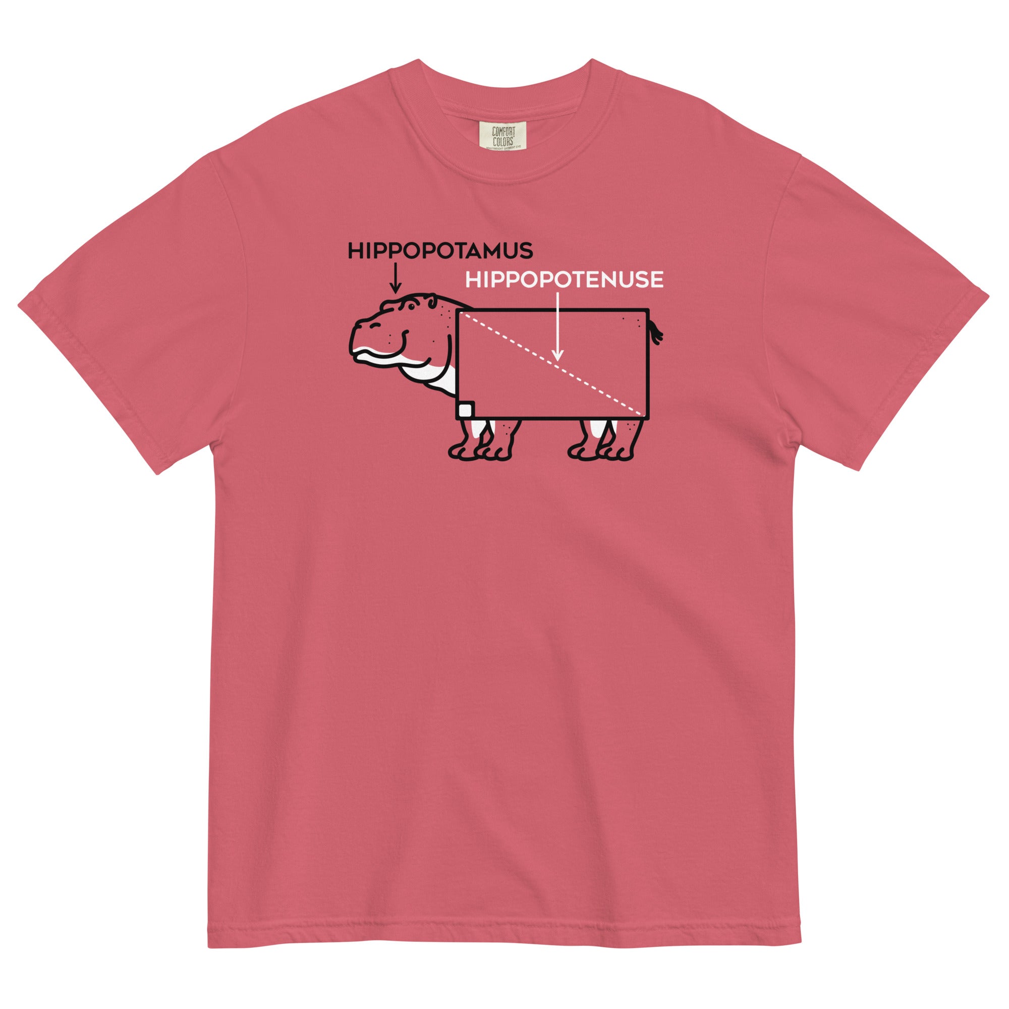 Hippopotenuse Men's Relaxed Fit Tee