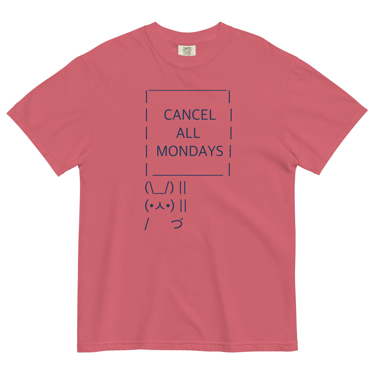Cancel All Mondays Bunny Men's Relaxed Fit Tee
