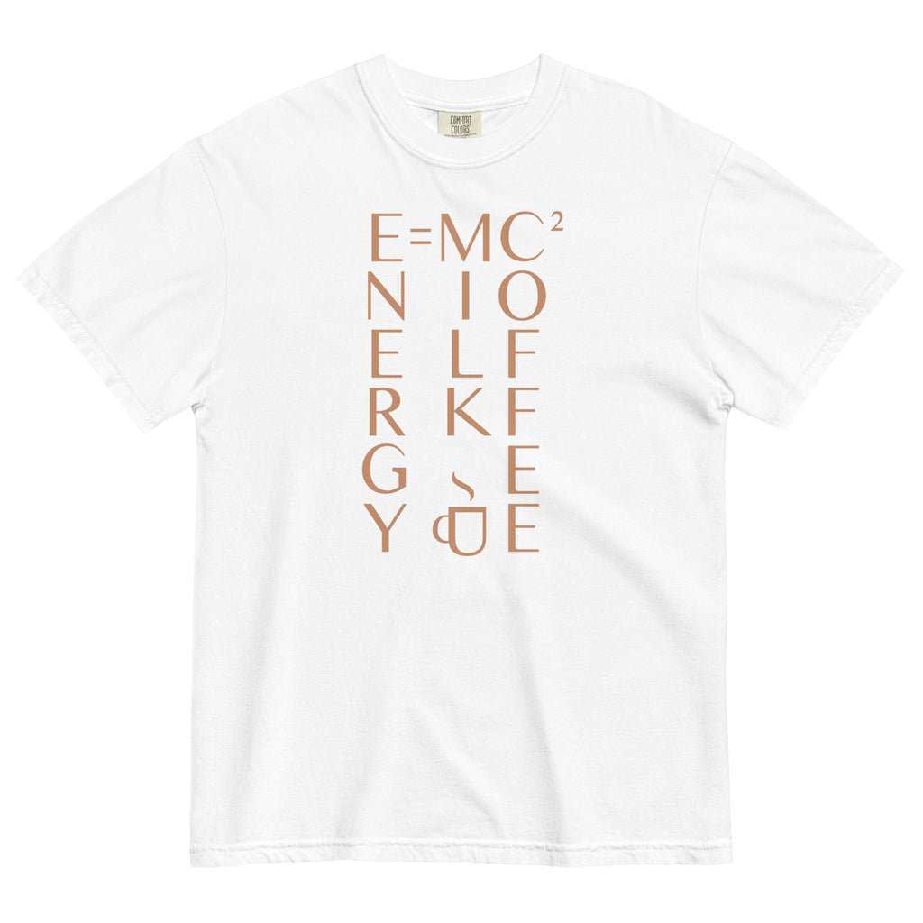 Energy Equals Milk Times Coffee Squared Men's Relaxed Fit Tee