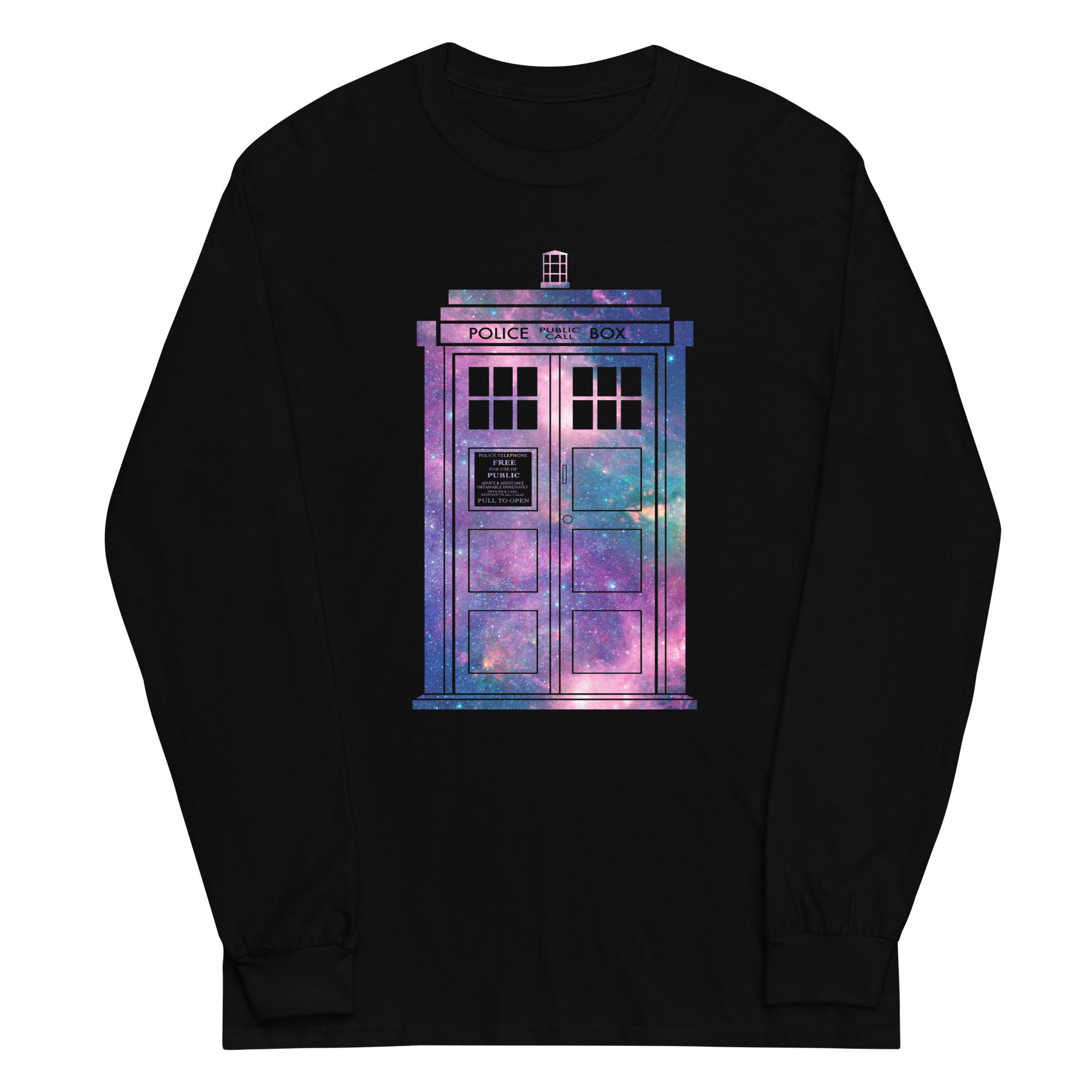 Police Box Unisex Long Sleeve Tee