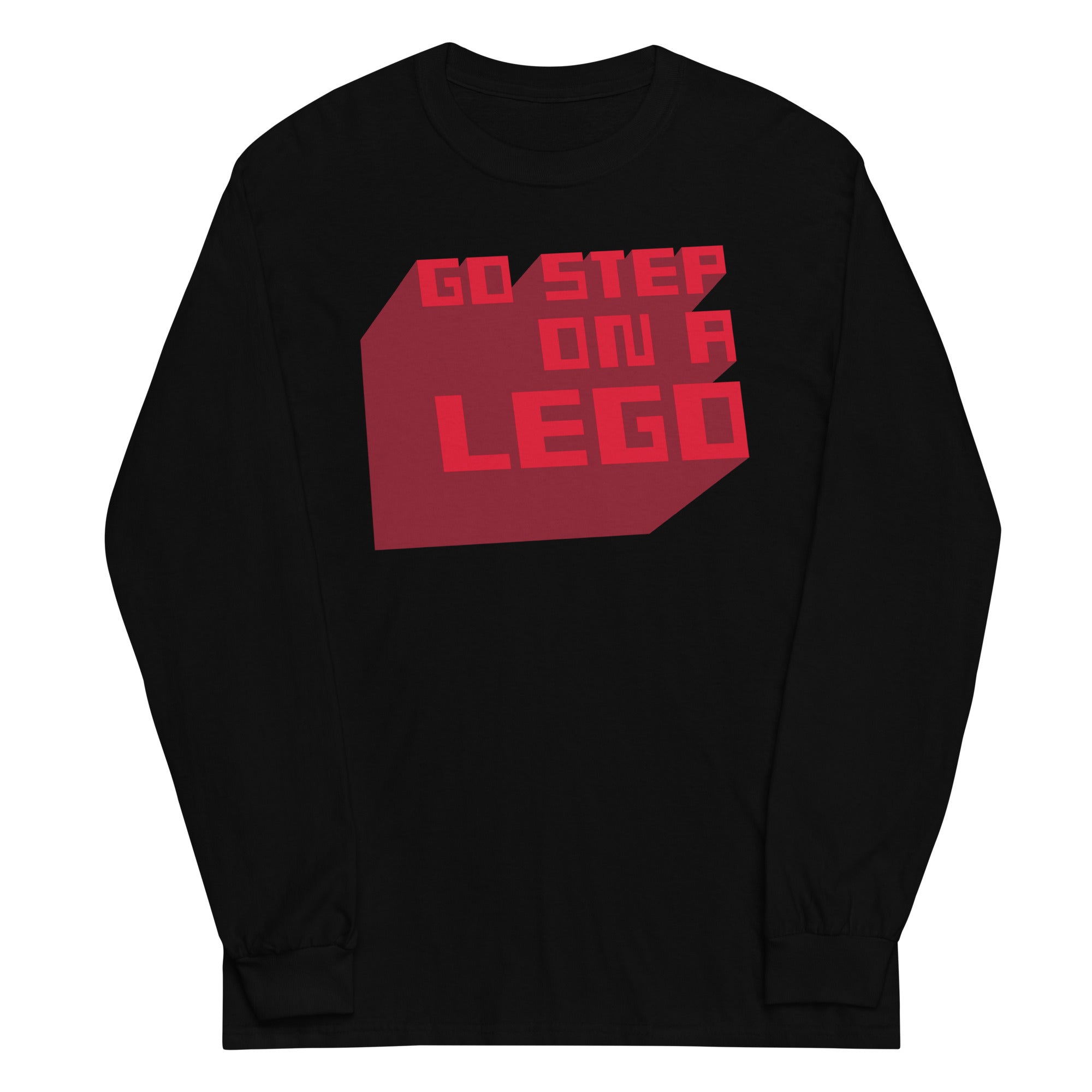 Go Step On A Lego Unisex Long Sleeve Tee
