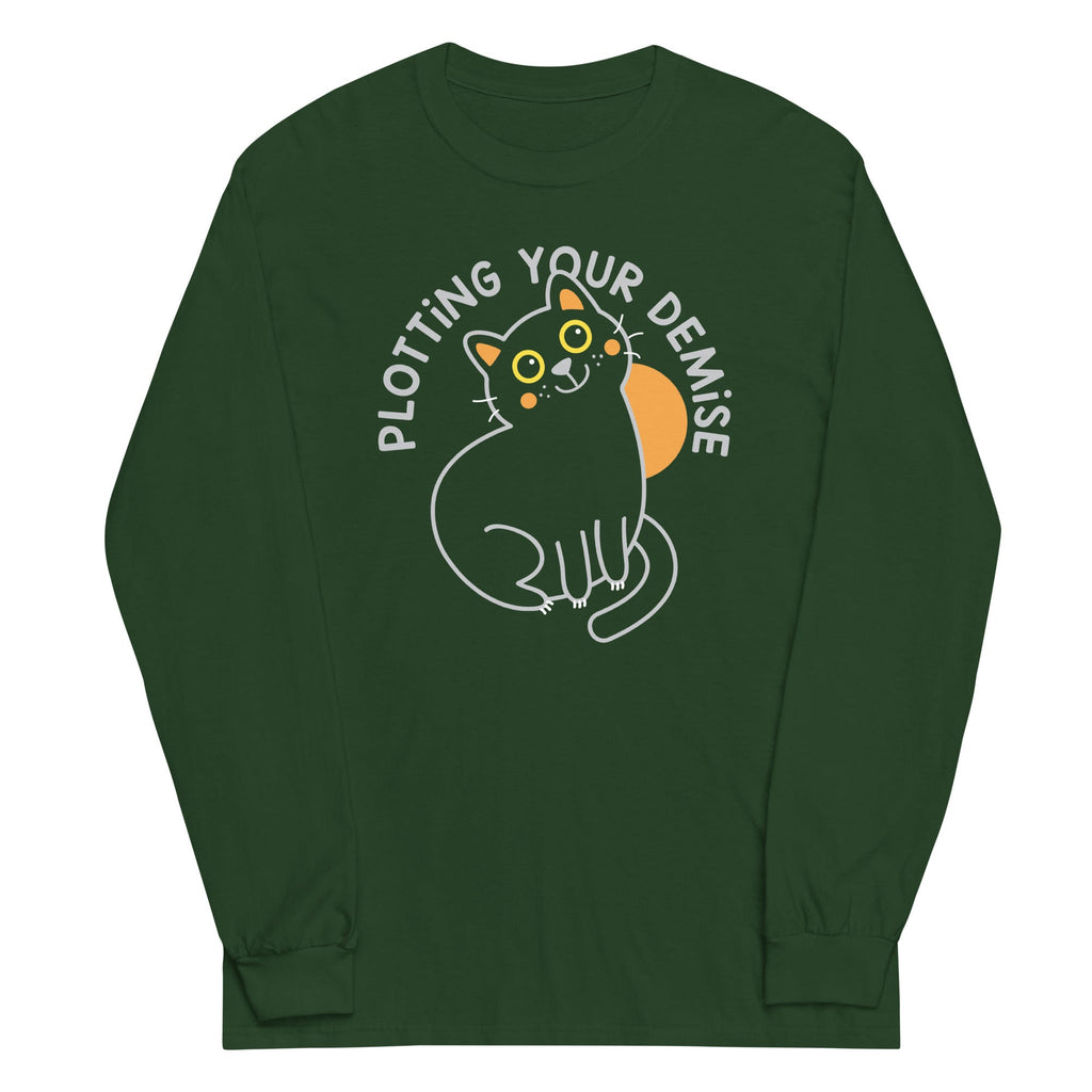 Plotting Your Demise Unisex Long Sleeve Tee