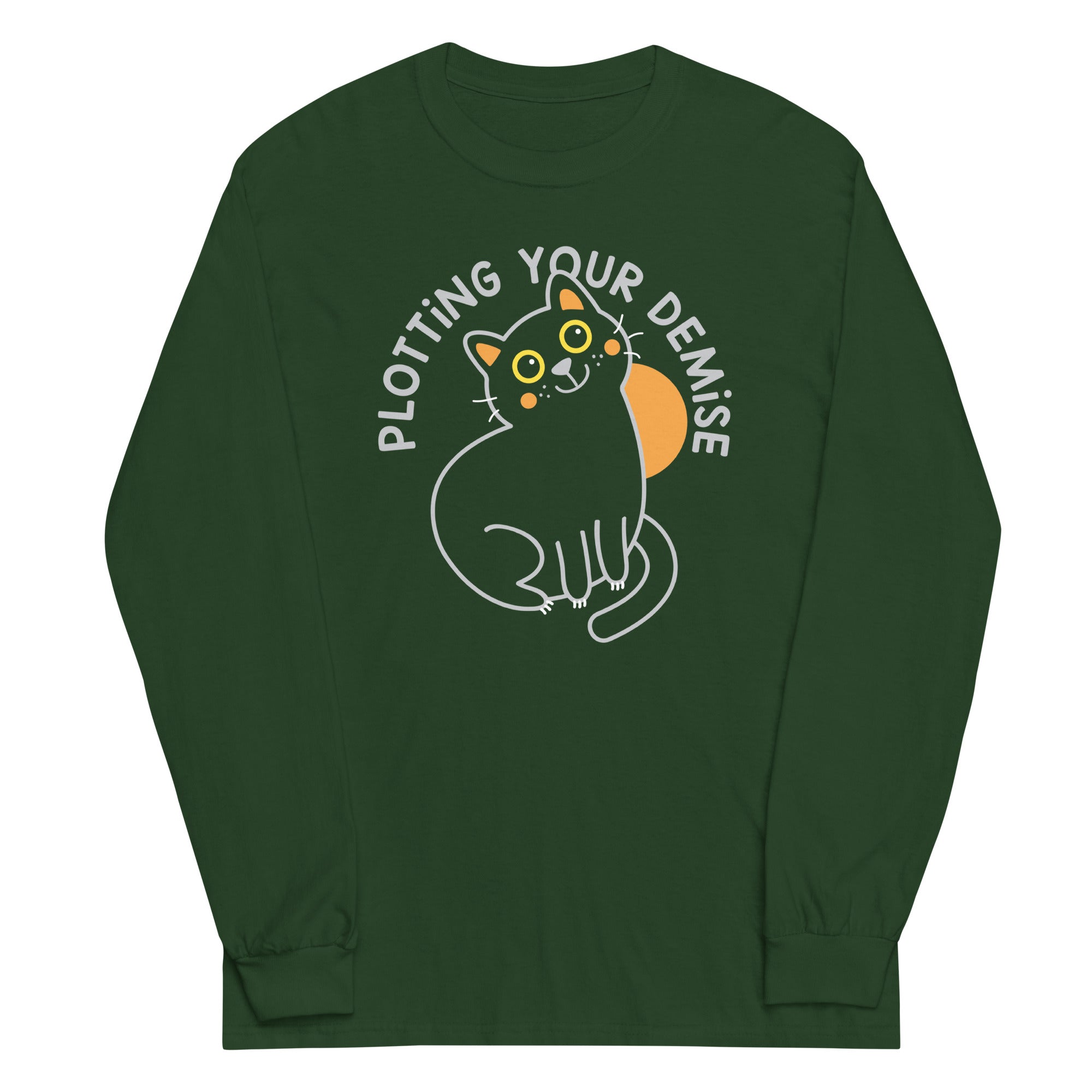 Plotting Your Demise Unisex Long Sleeve Tee