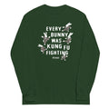 Every Bunny Was Kung Fu Fighting Unisex Long Sleeve Tee
