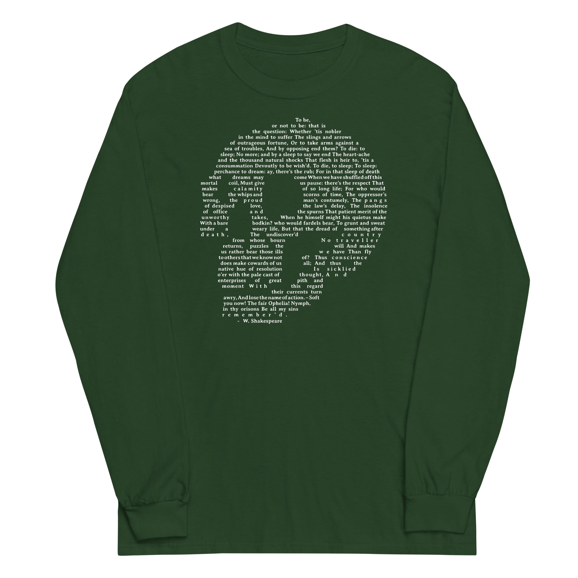 Hamlet Soliloquy Unisex Long Sleeve Tee
