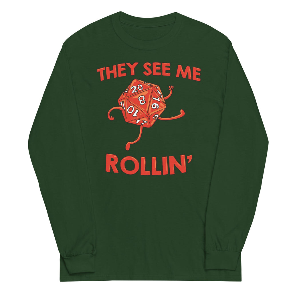 They See Me Rollin' Unisex Long Sleeve Tee