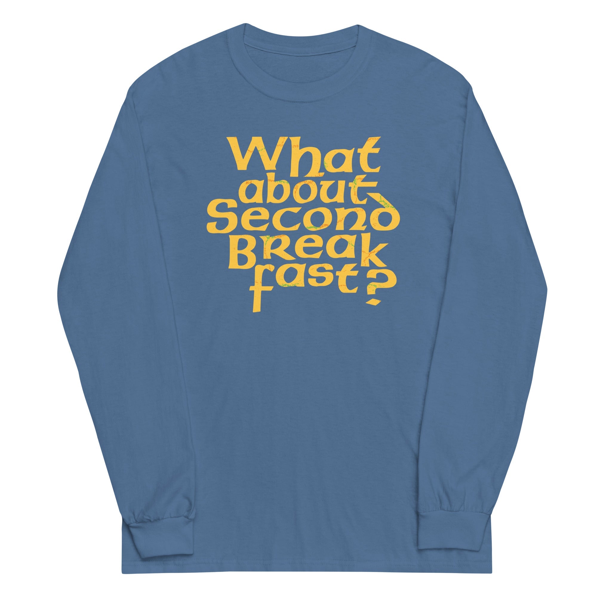 What About Second Breakfast? Unisex Long Sleeve Tee