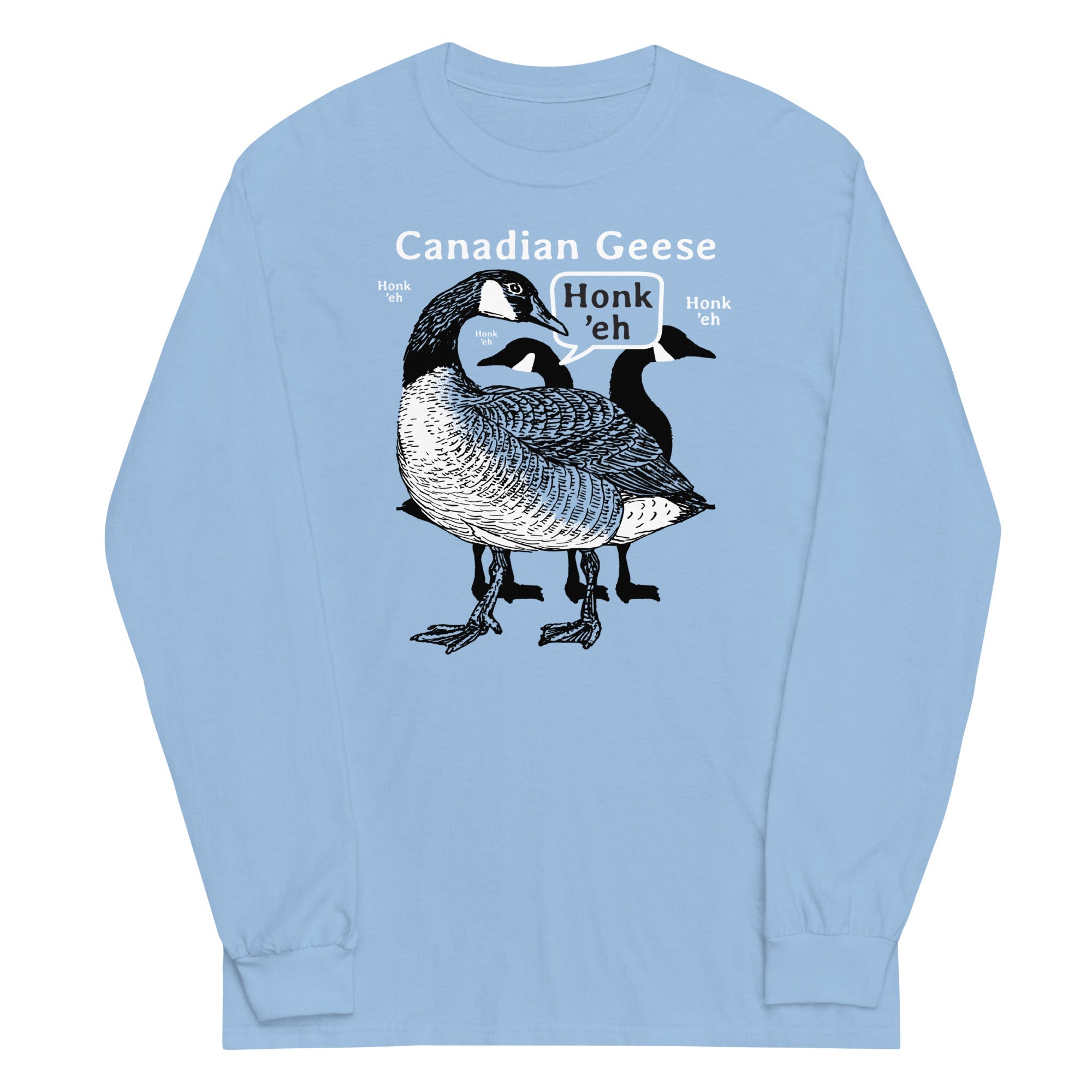 Canadian Geese Unisex Long Sleeve Tee