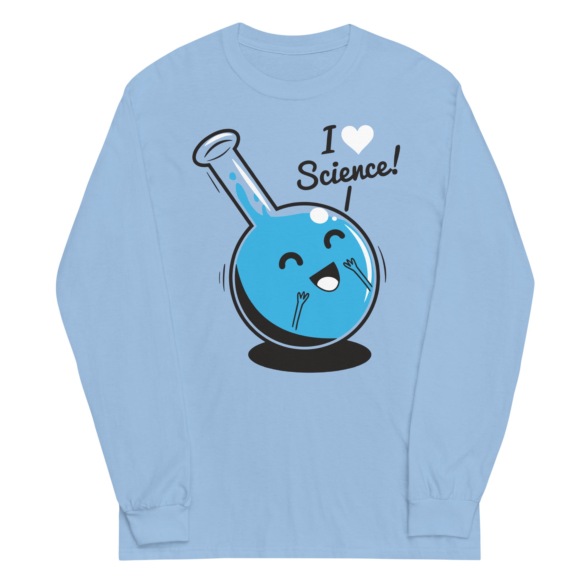I Heart Science Unisex Long Sleeve Tee