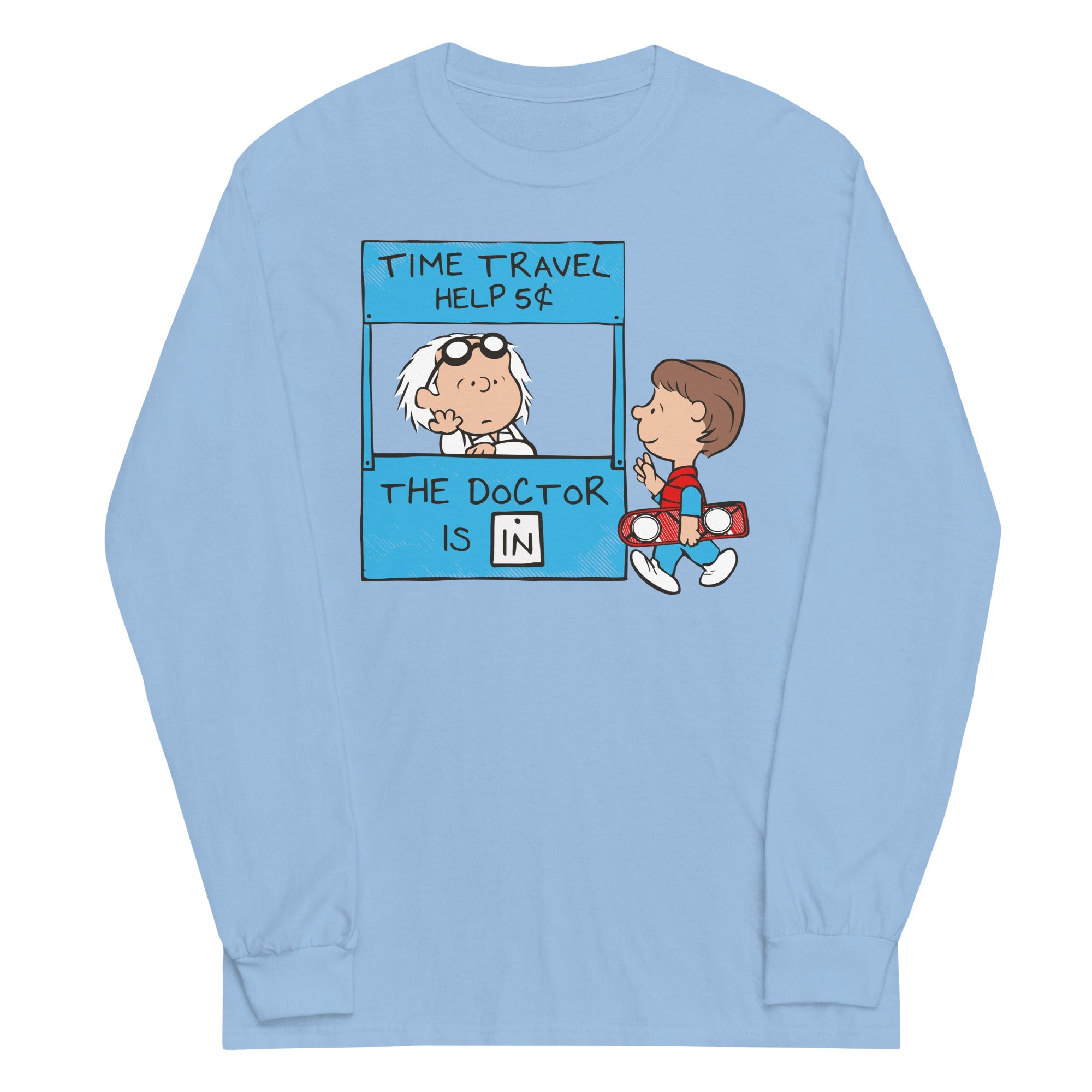 The Doctor Is In Unisex Long Sleeve Tee
