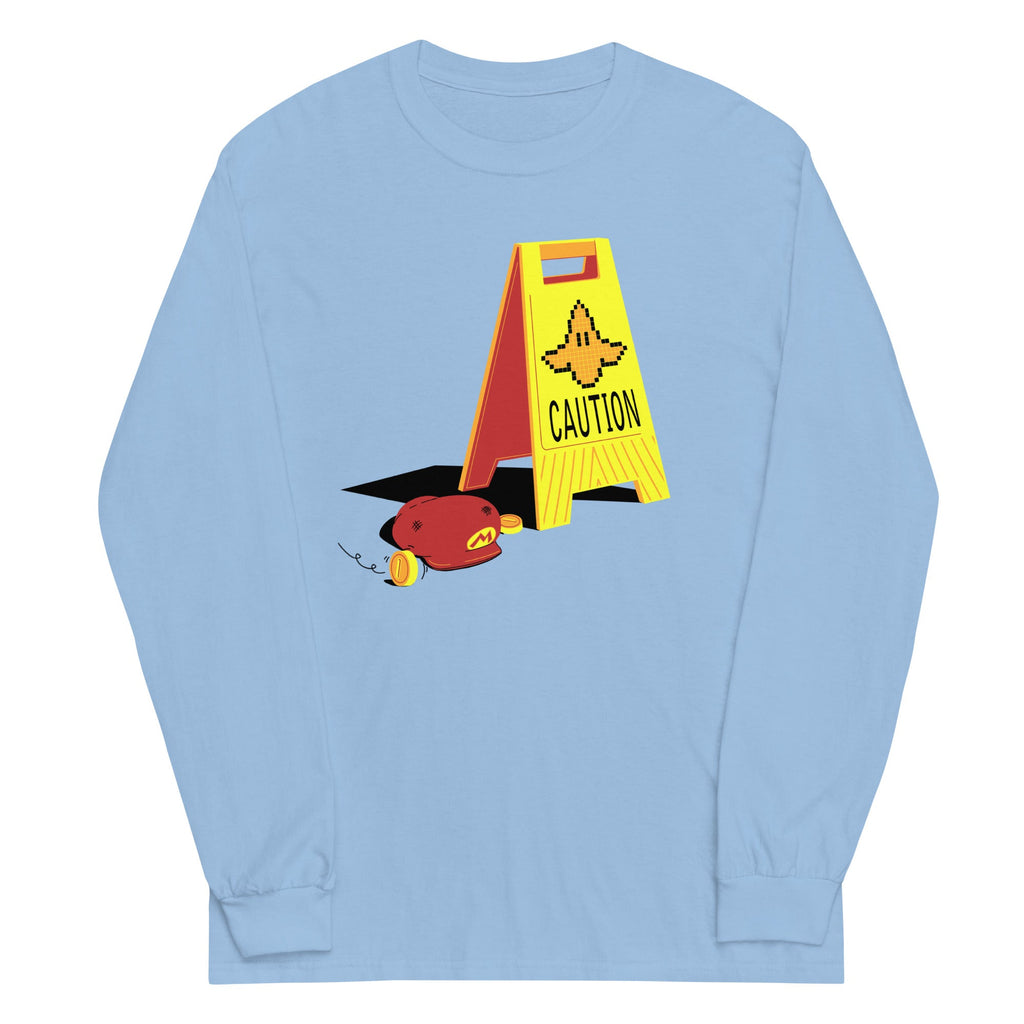 Caution Banana Unisex Long Sleeve Tee