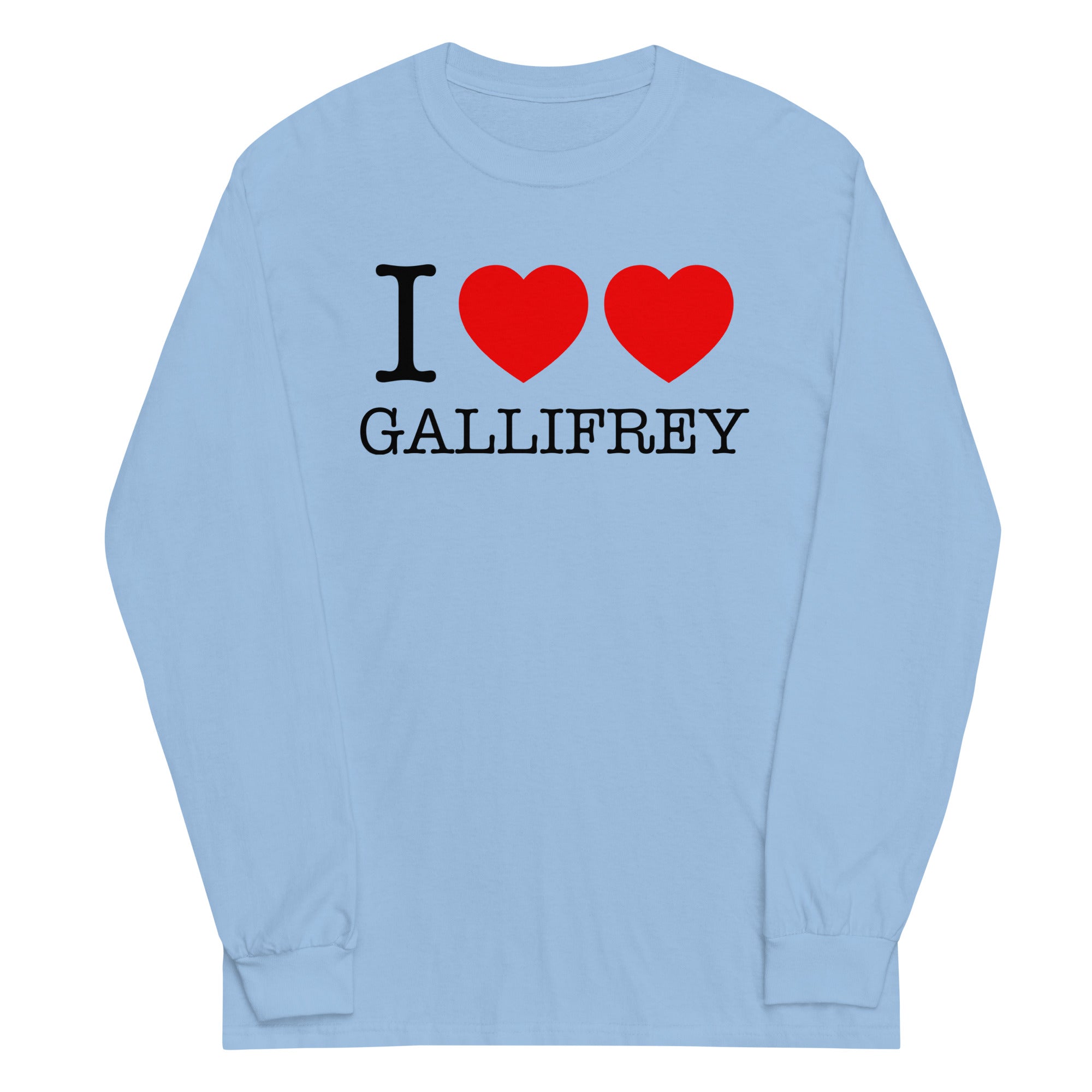 I Heart Heart Gallifrey Unisex Long Sleeve Tee