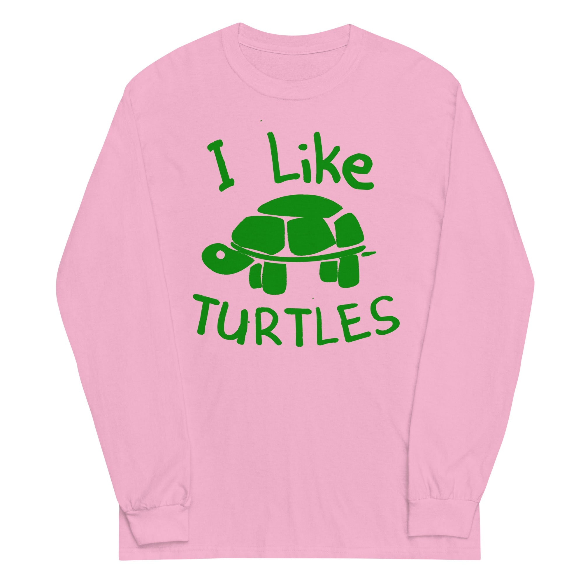 I Like Turtles Unisex Long Sleeve Tee