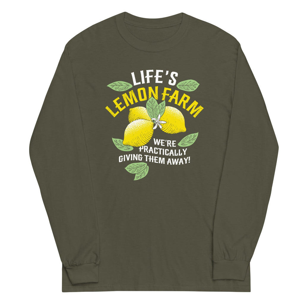Life's Lemon Farm Unisex Long Sleeve Tee