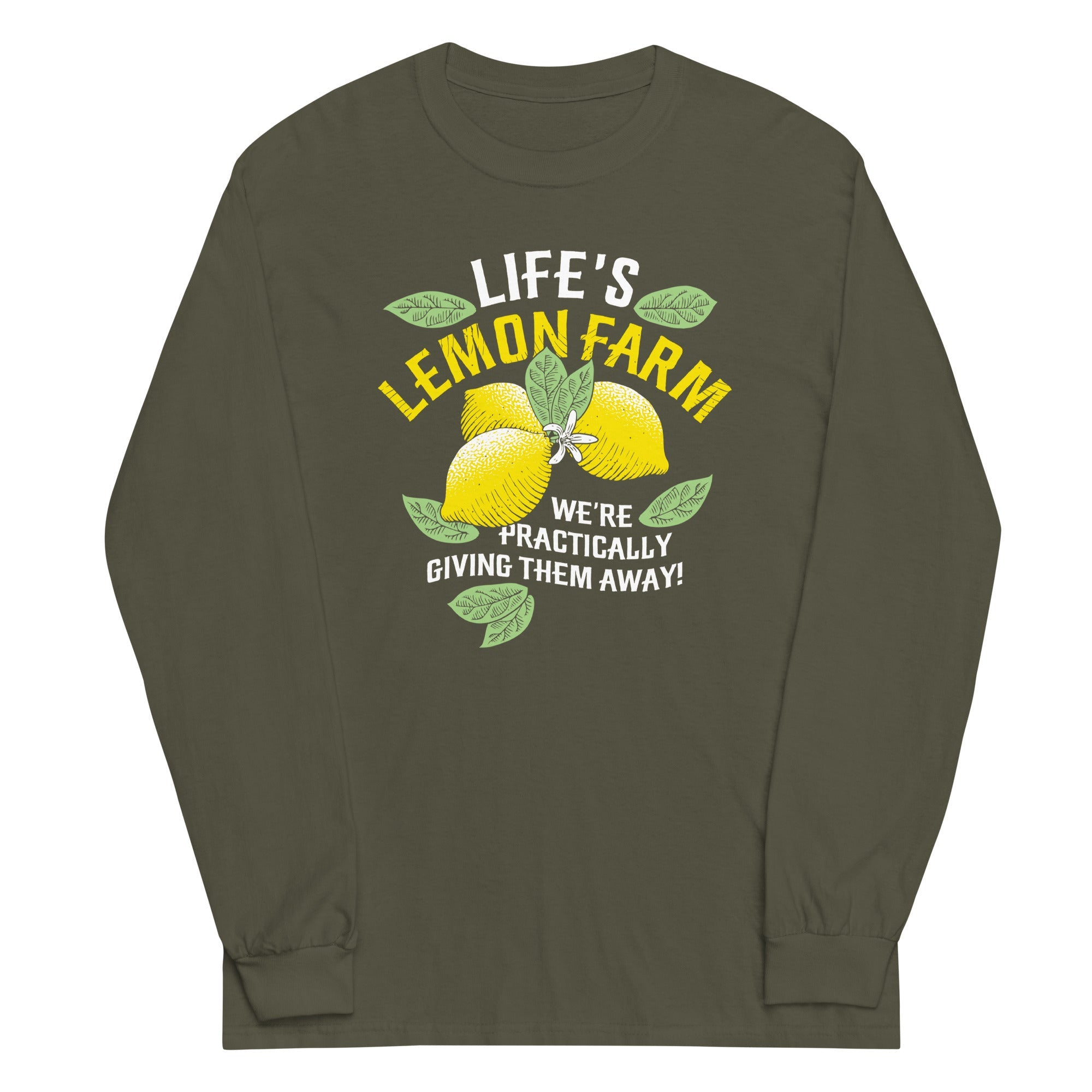 Life's Lemon Farm Unisex Long Sleeve Tee