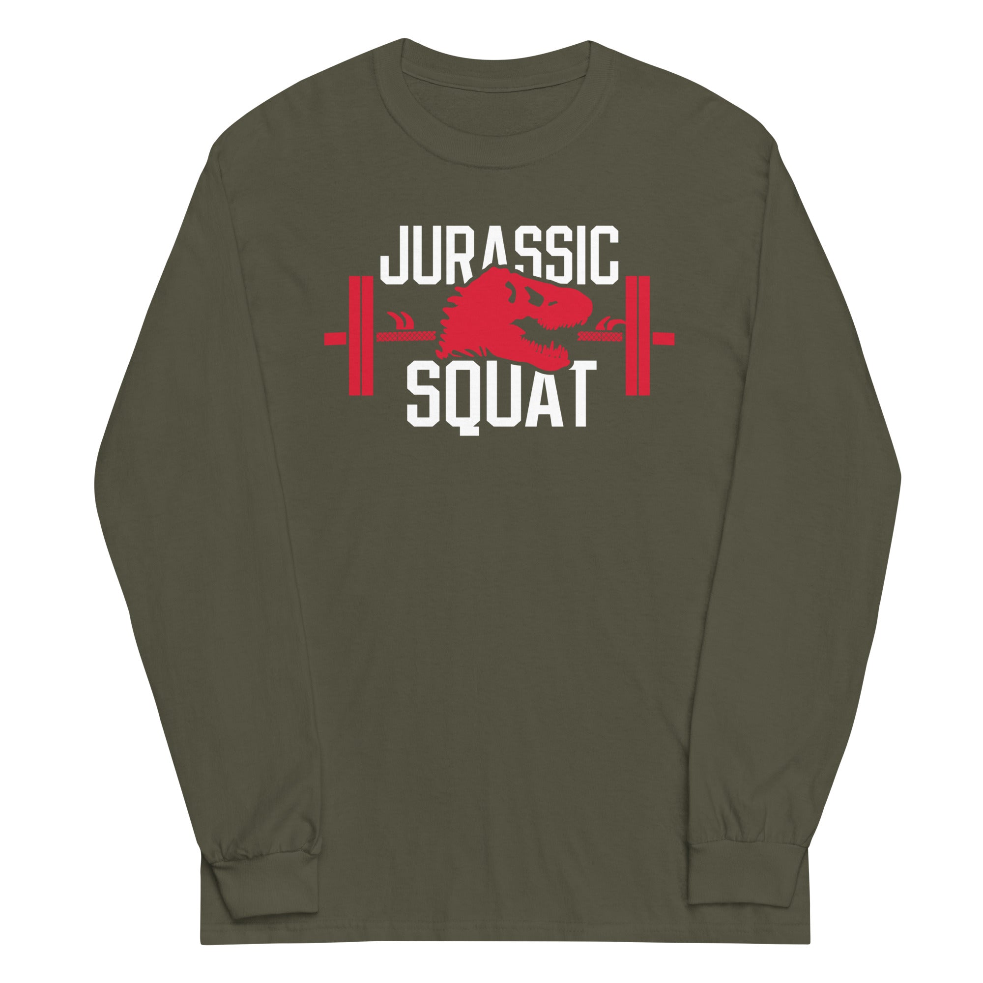Jurassic Squat Unisex Long Sleeve Tee