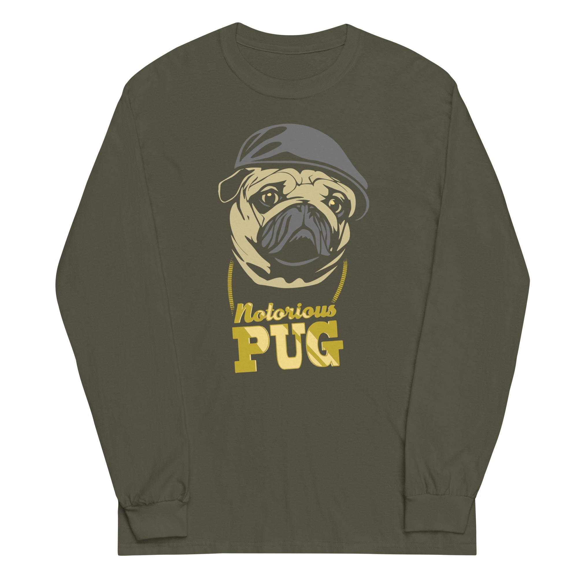 Notorious PUG Unisex Long Sleeve Tee