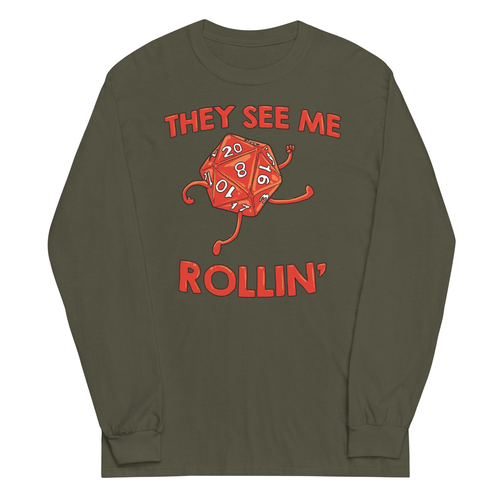 They See Me Rollin' Unisex Long Sleeve Tee